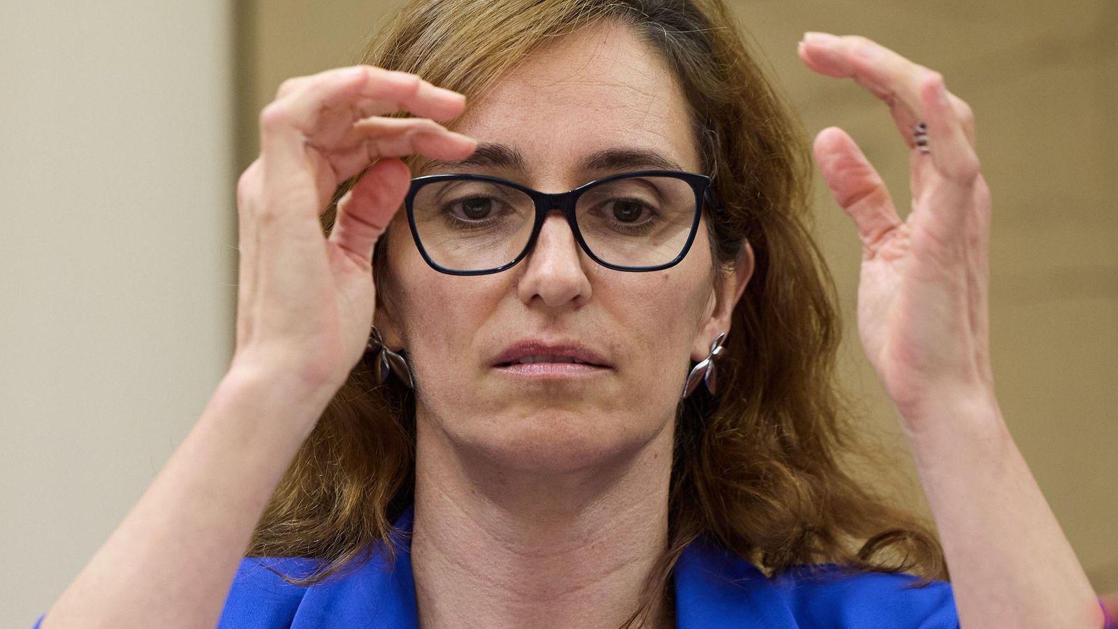 La ministra de Sanidad, Mónica García La ministra de Sanidad, Mónica García