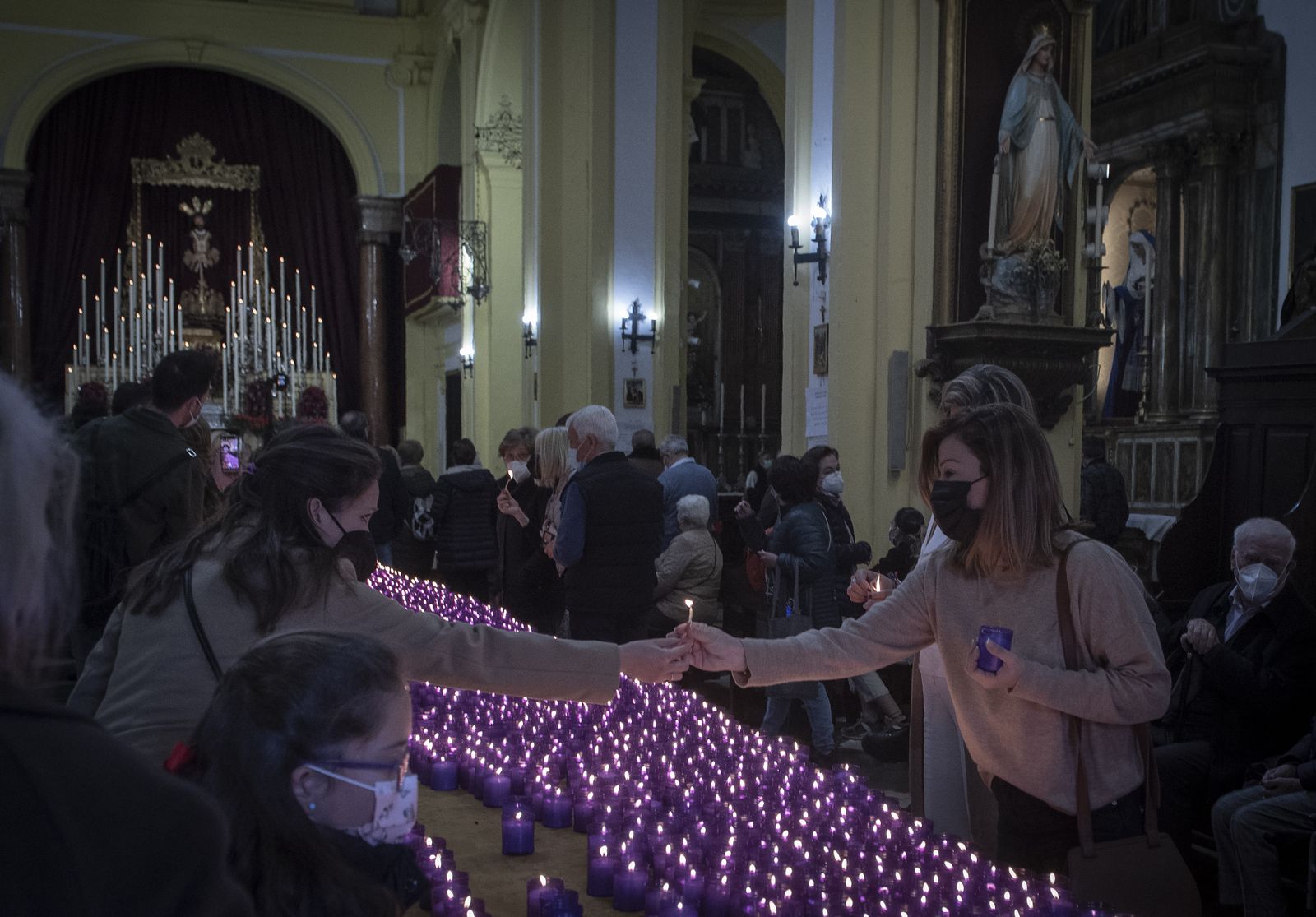 Viernes del Cautivo en San Ildefonso
