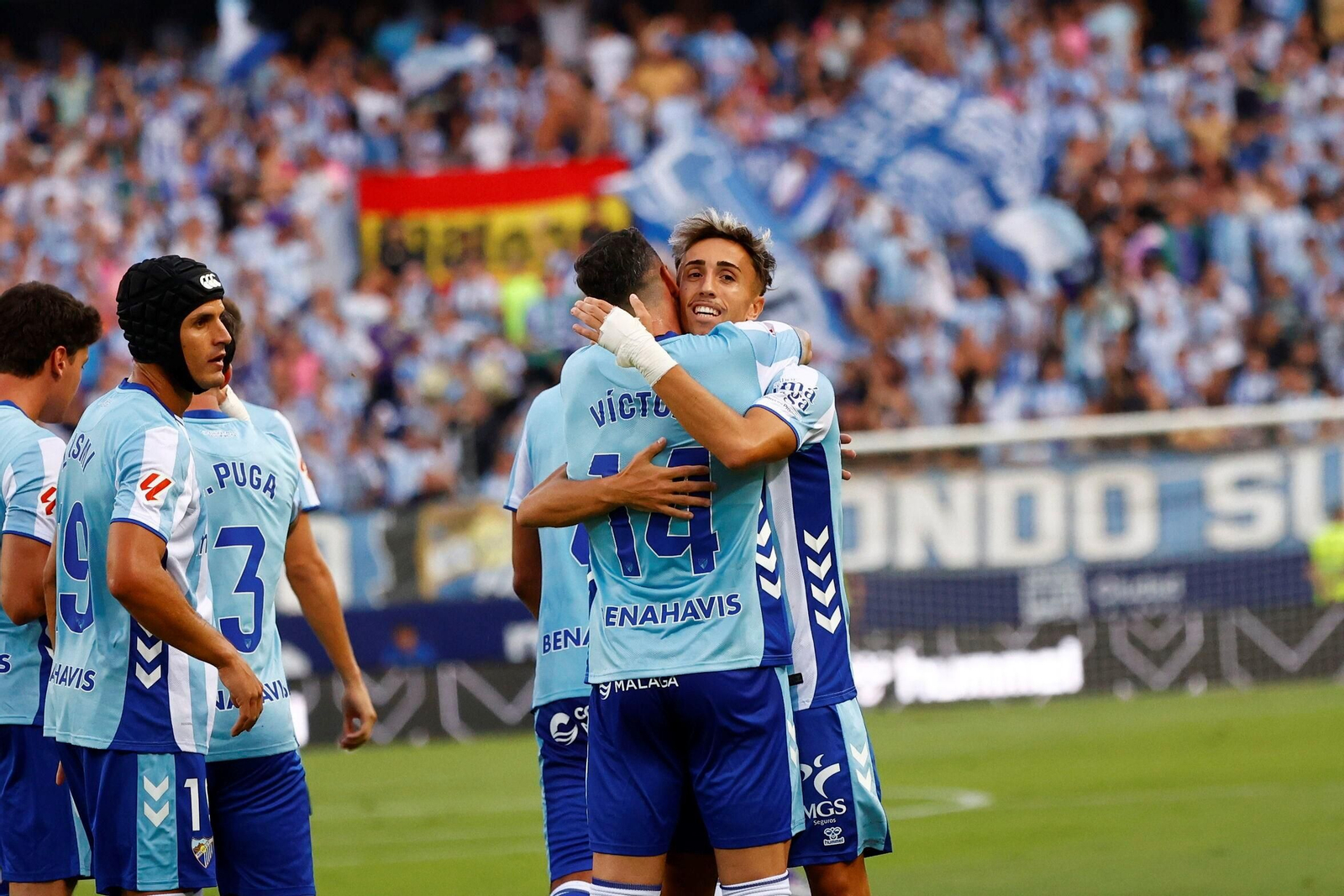 Las mejores fotos del Málaga-Betis