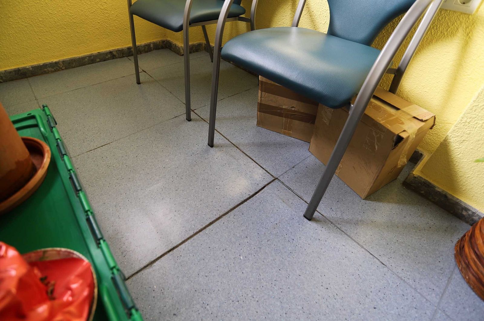 Imágenes del mal estado en el que se encuentra la Unidad de Salud Mental de la Plaza Houston