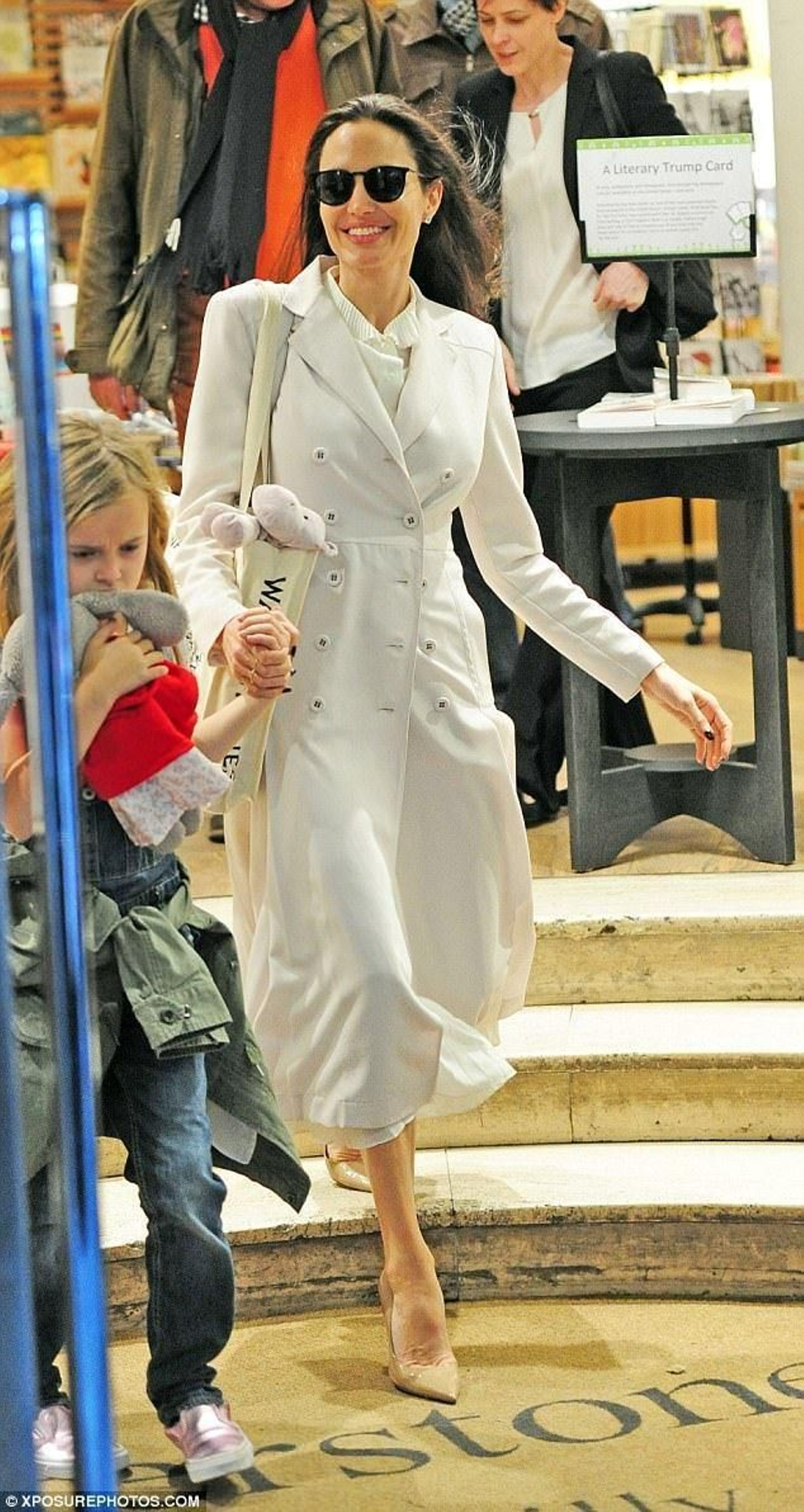 Angelina está encantada con su nuevo rol de madre soltera