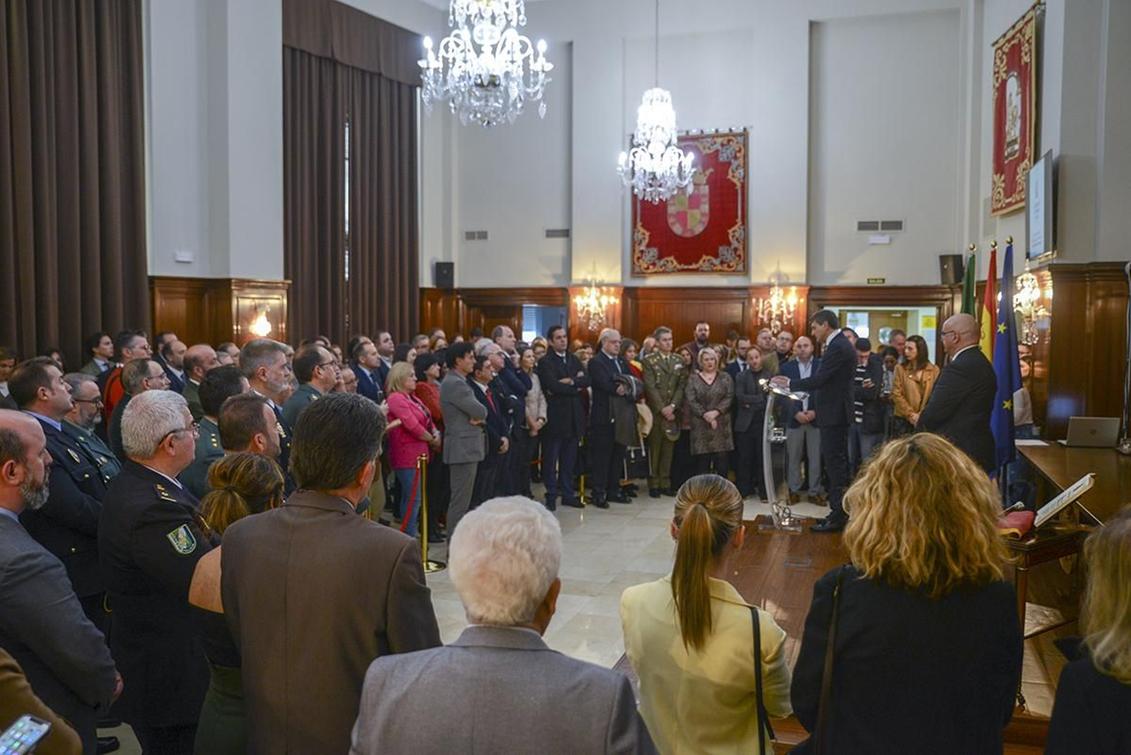 Presentación del subdelegado del Gobierno de España en Jaén, Manuel Fernández.