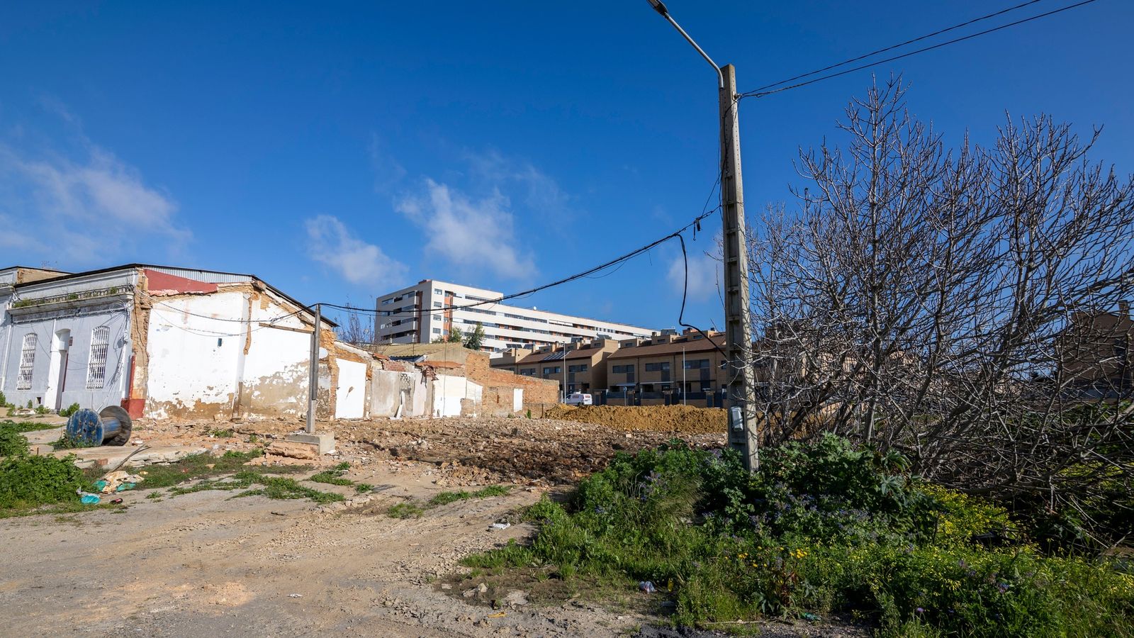 Zona de El Matadero donde se va a edificar.