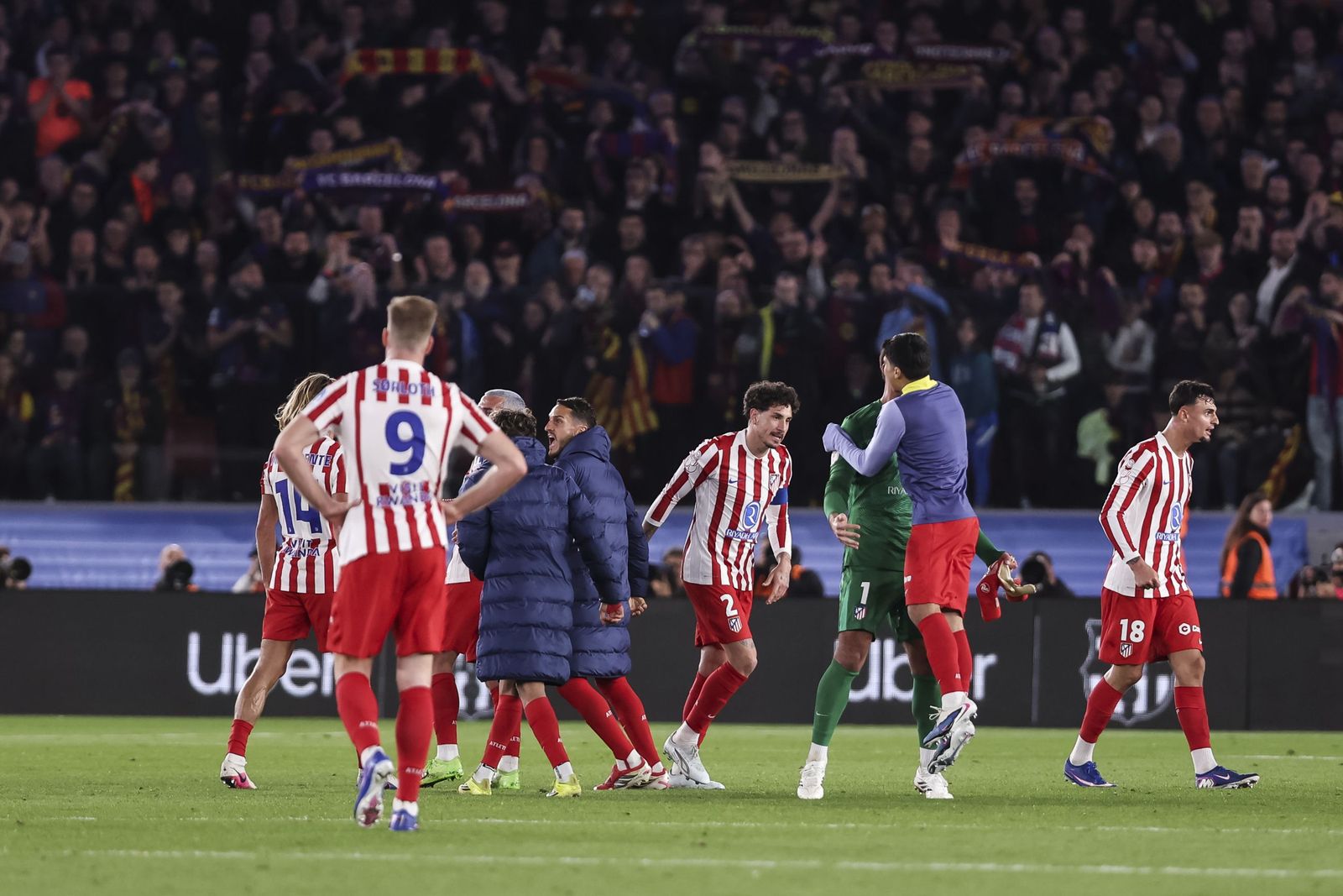 Las fotos del Barcelona-Atlético de Madrid