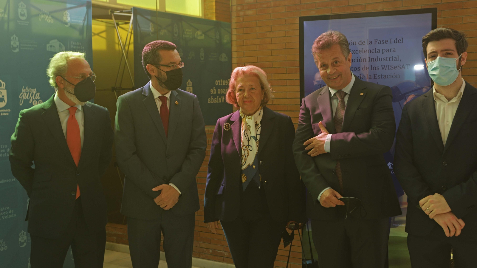 Fotos de la presentación de la Fase 1 del Centro de Excelencia de la 4ª Revolución Industrial en La Línea