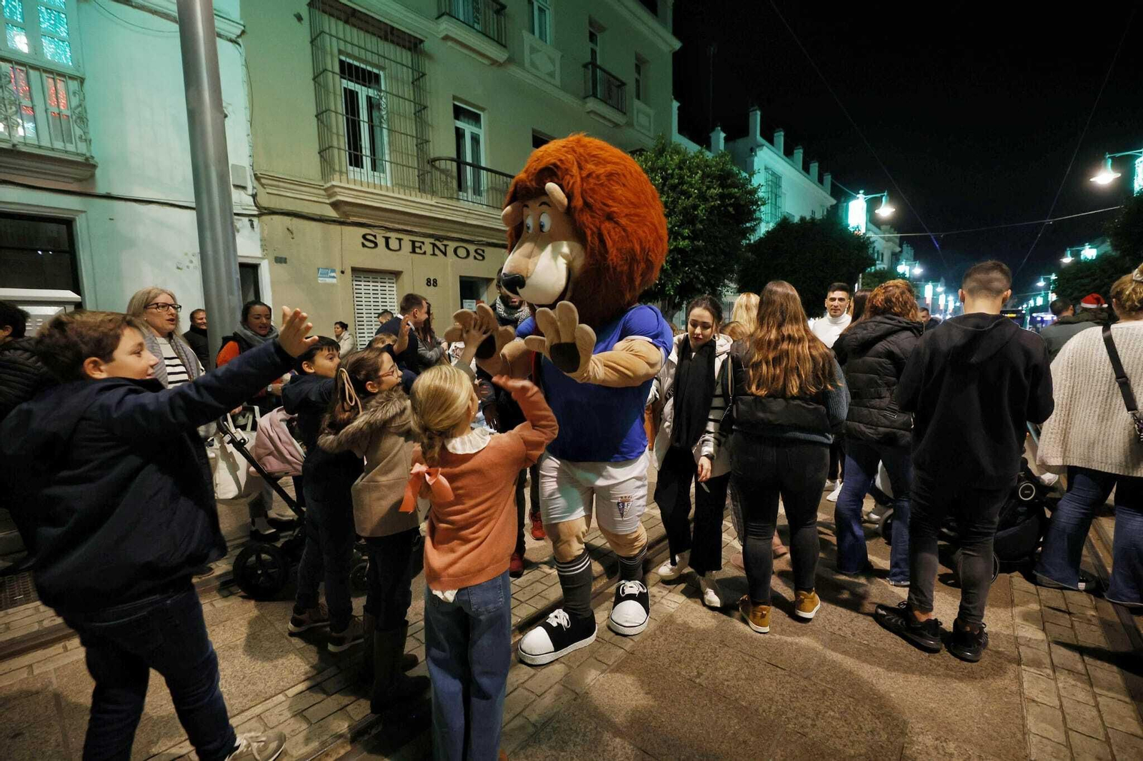 Pasacalles de Asihtur en la Navidad de San Fernando