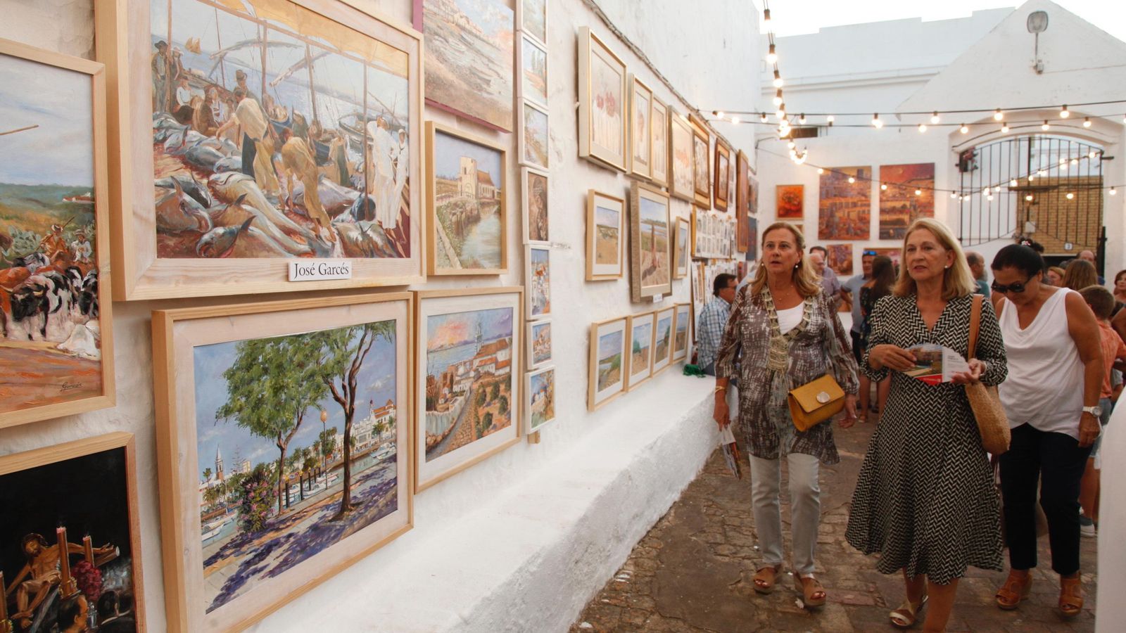 La pesca del atún, muy presenta en Paseo por el Arte.