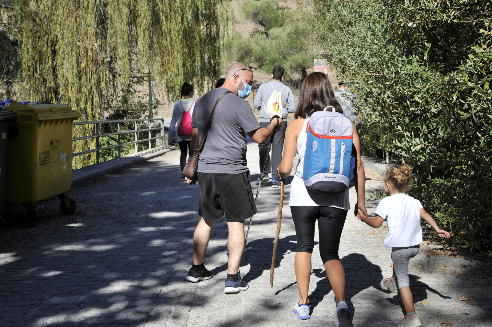 Nuevo lleno de visitantes en El Bosque