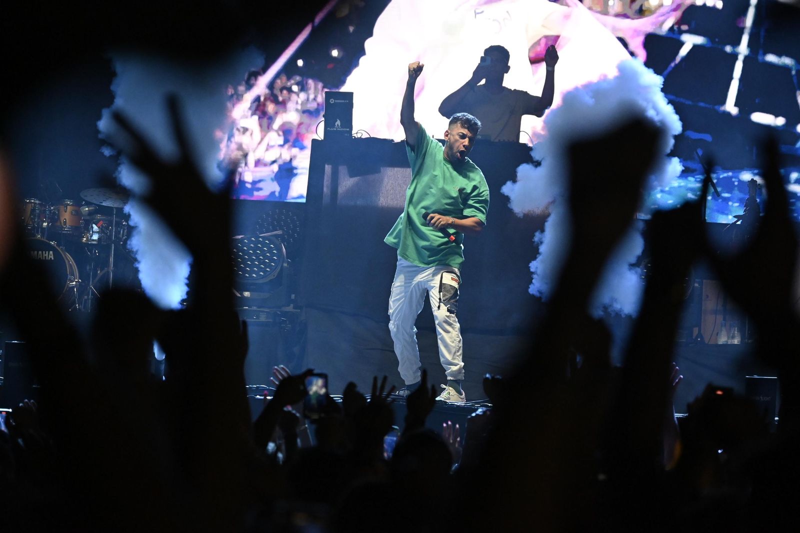 Imágenes del concierto de Sergio Contreras y Raule en las Colombinas