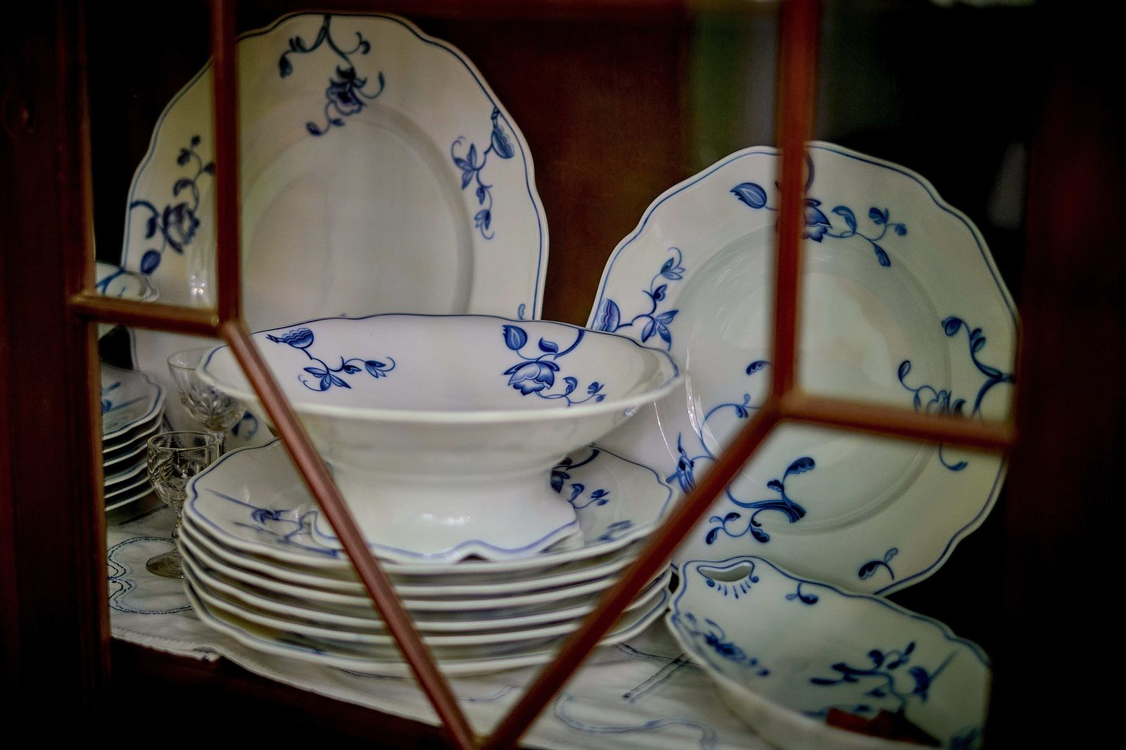 Interior de la finca en Antonio López 7.