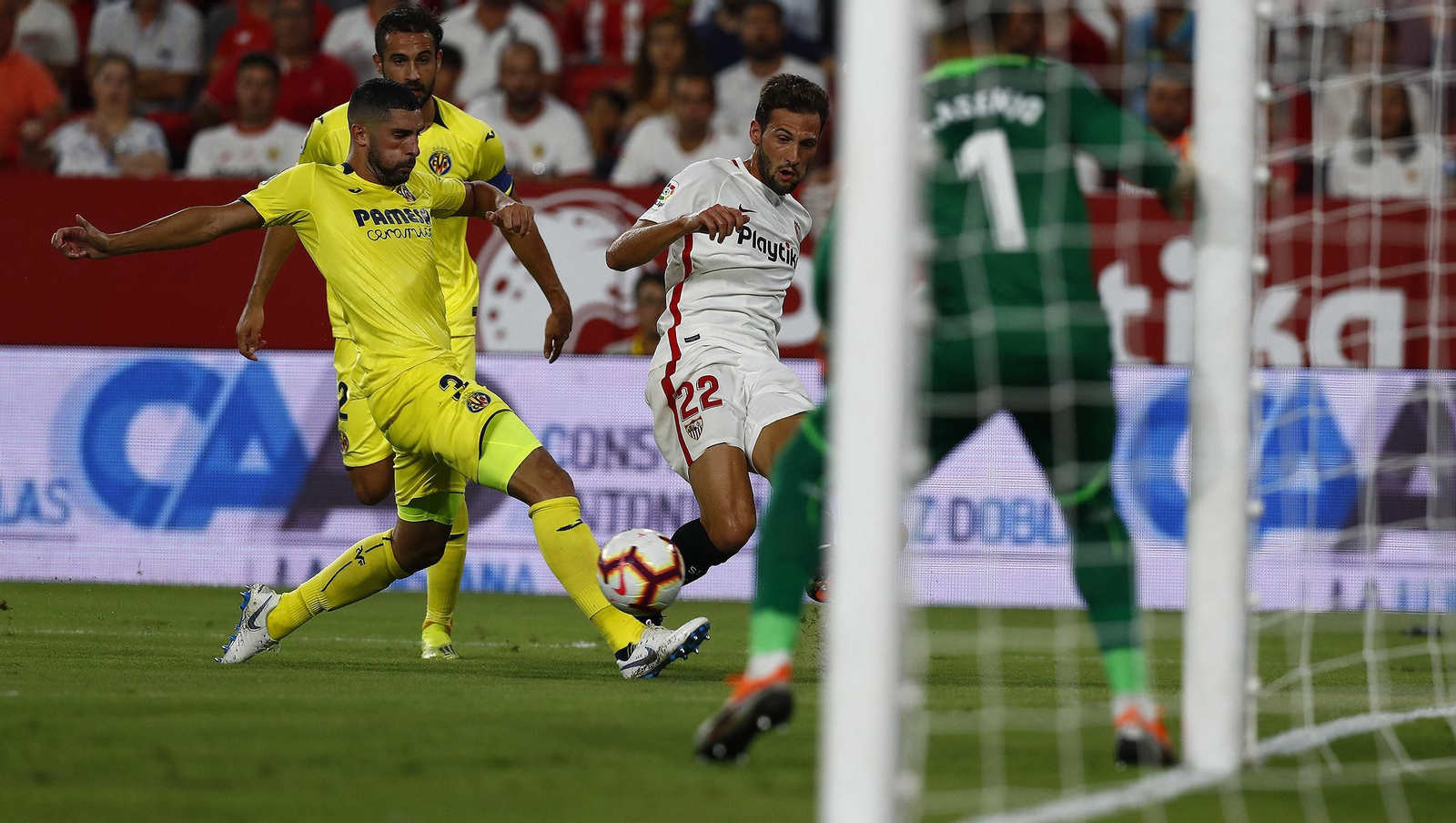 Las imágenes del Sevilla-Villarreal