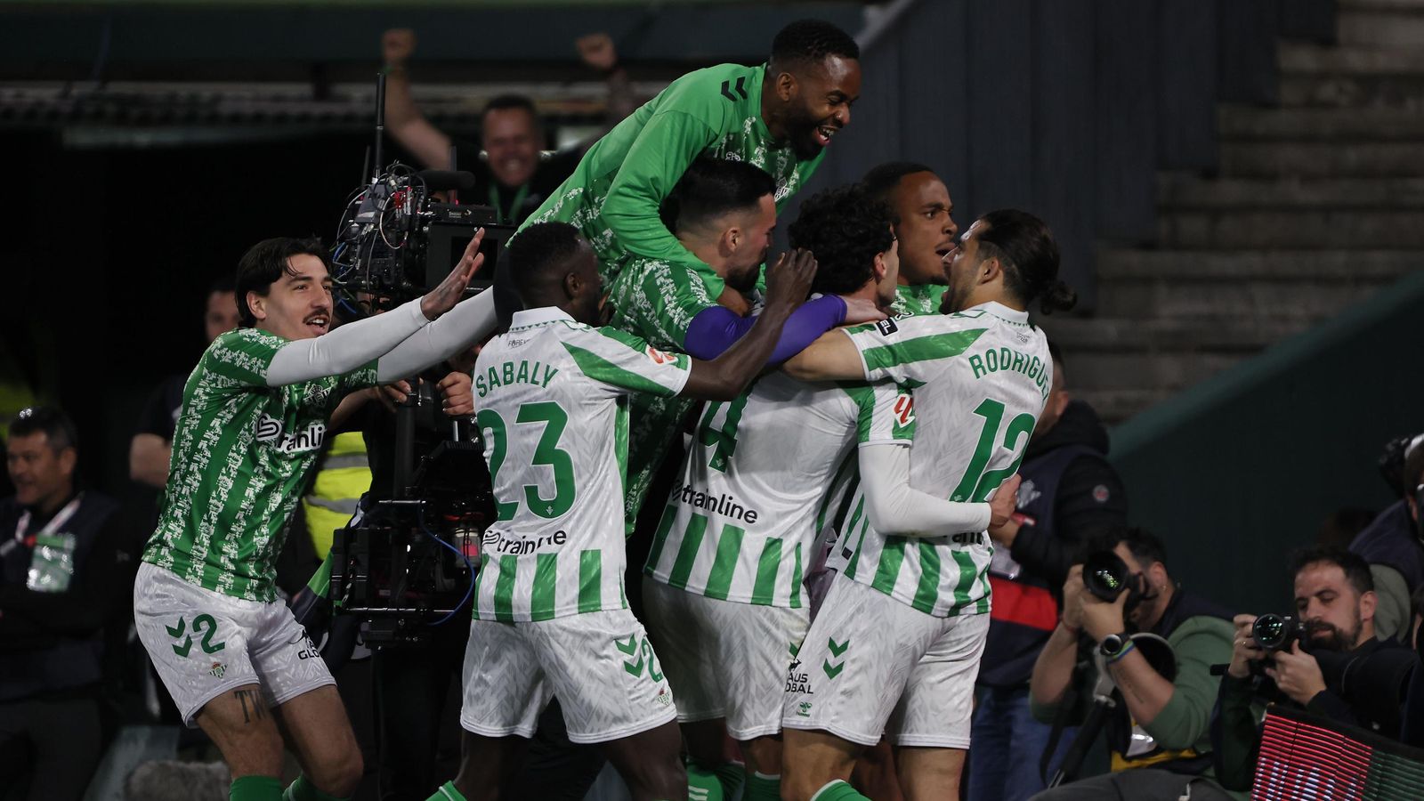 Las imágenes del Betis - Sevilla