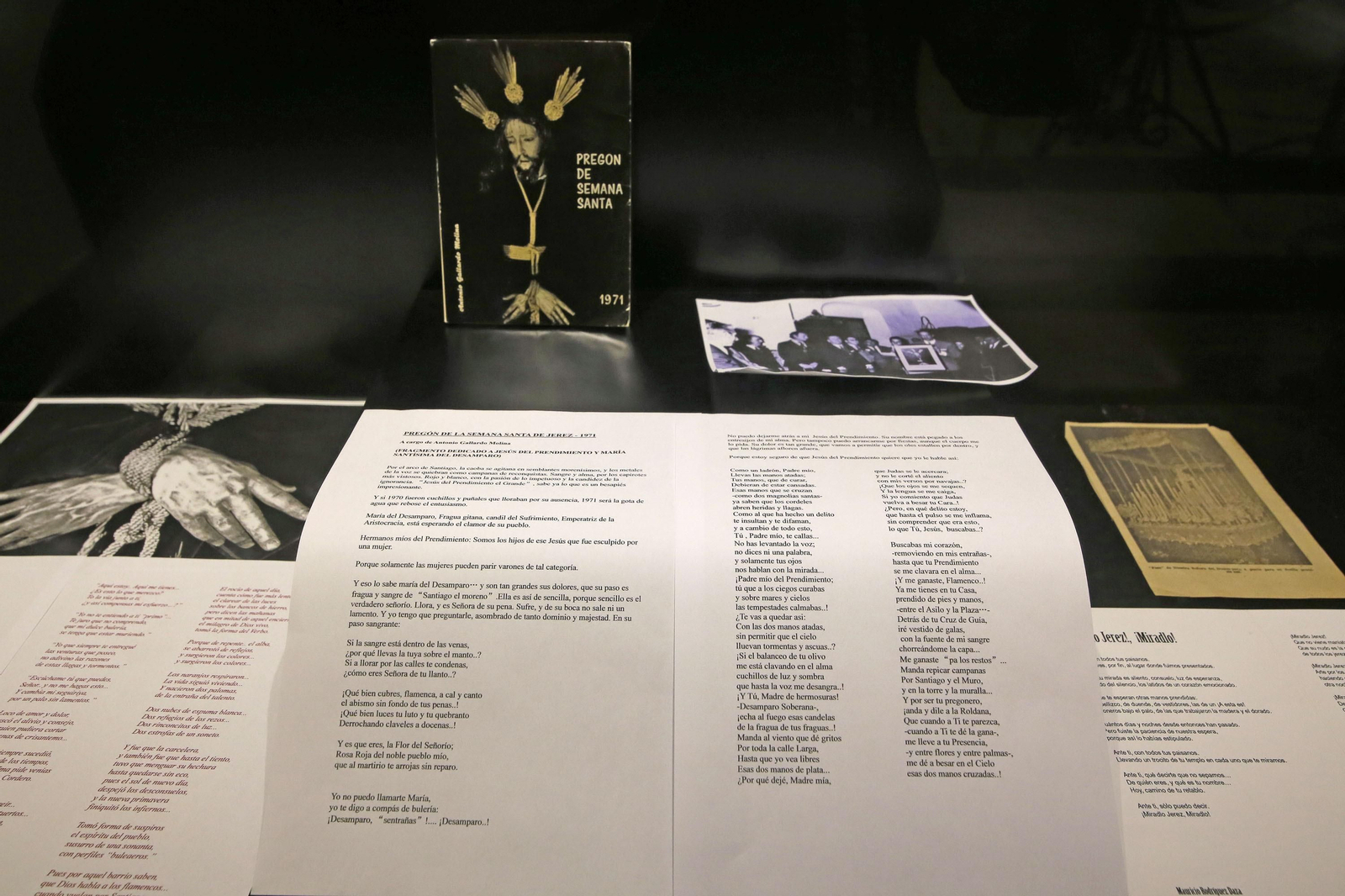 Inauguración de la exposición del Prendimiento en la sala De Profundis en los Claustros de Santo Domingo