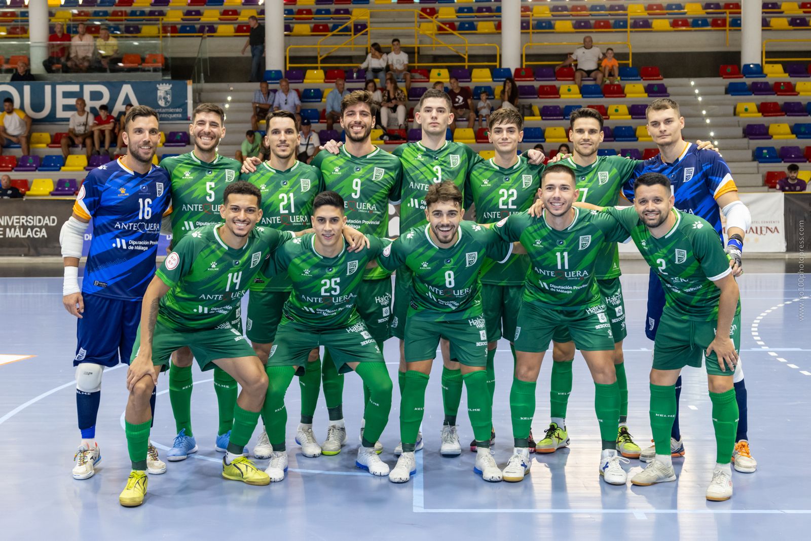 Once del UMA Antequera.