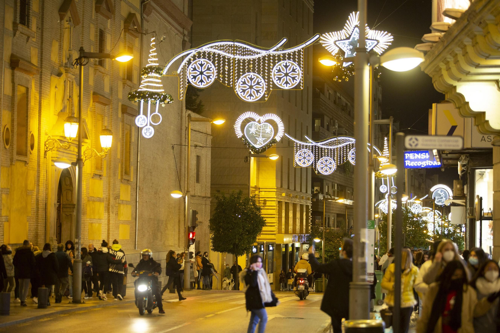 Encendido de Navidad en Granada 2021