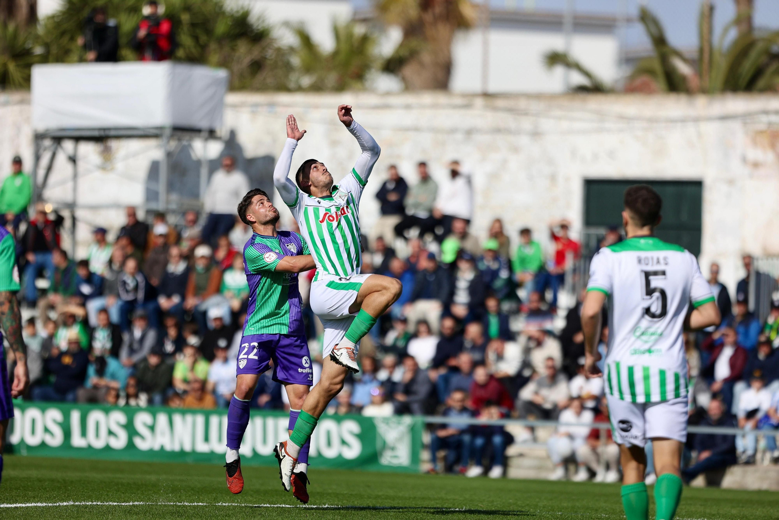 El Atlético Sanluqueño - Málaga CF, en fotos
