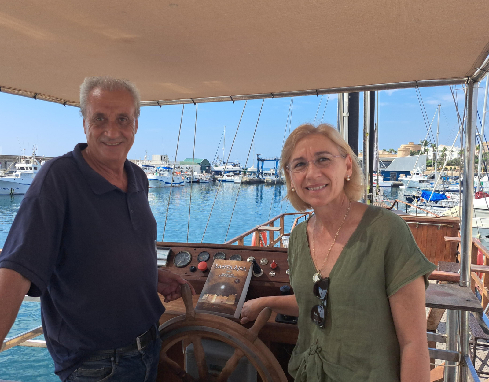 María José López Carmona., autora de la novela 'Santa Ana'.