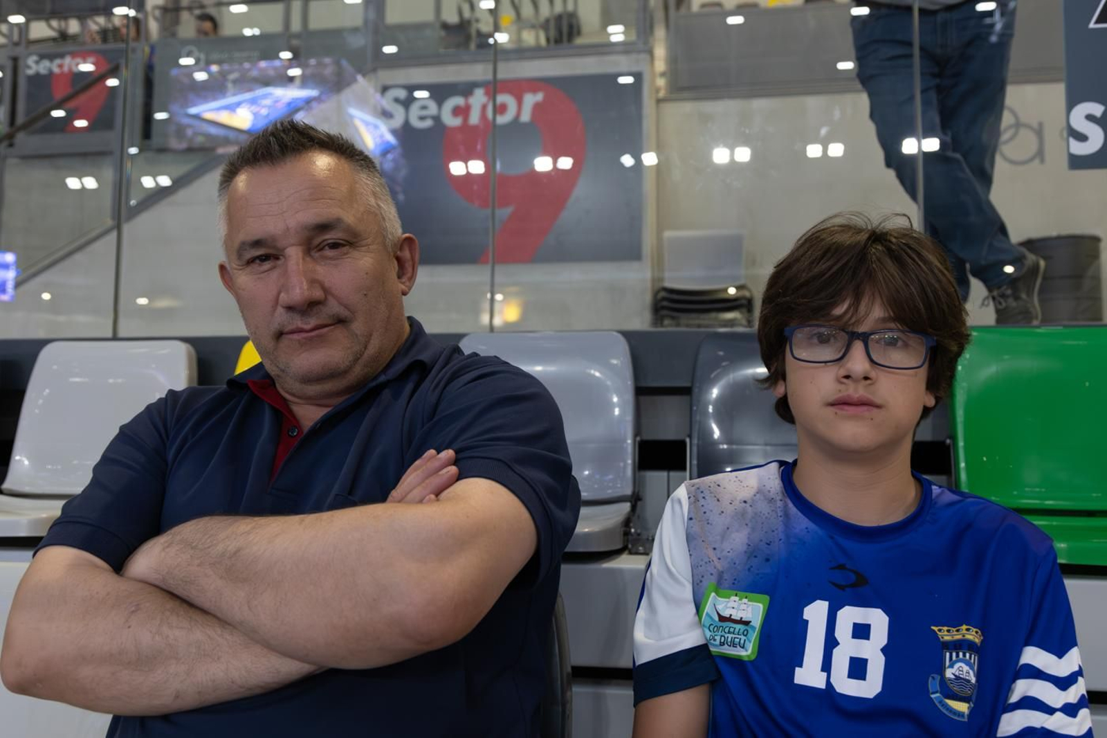 Las gradas del Olivo Arena en las semis de la Copa del Rey de balonmano, en imágenes