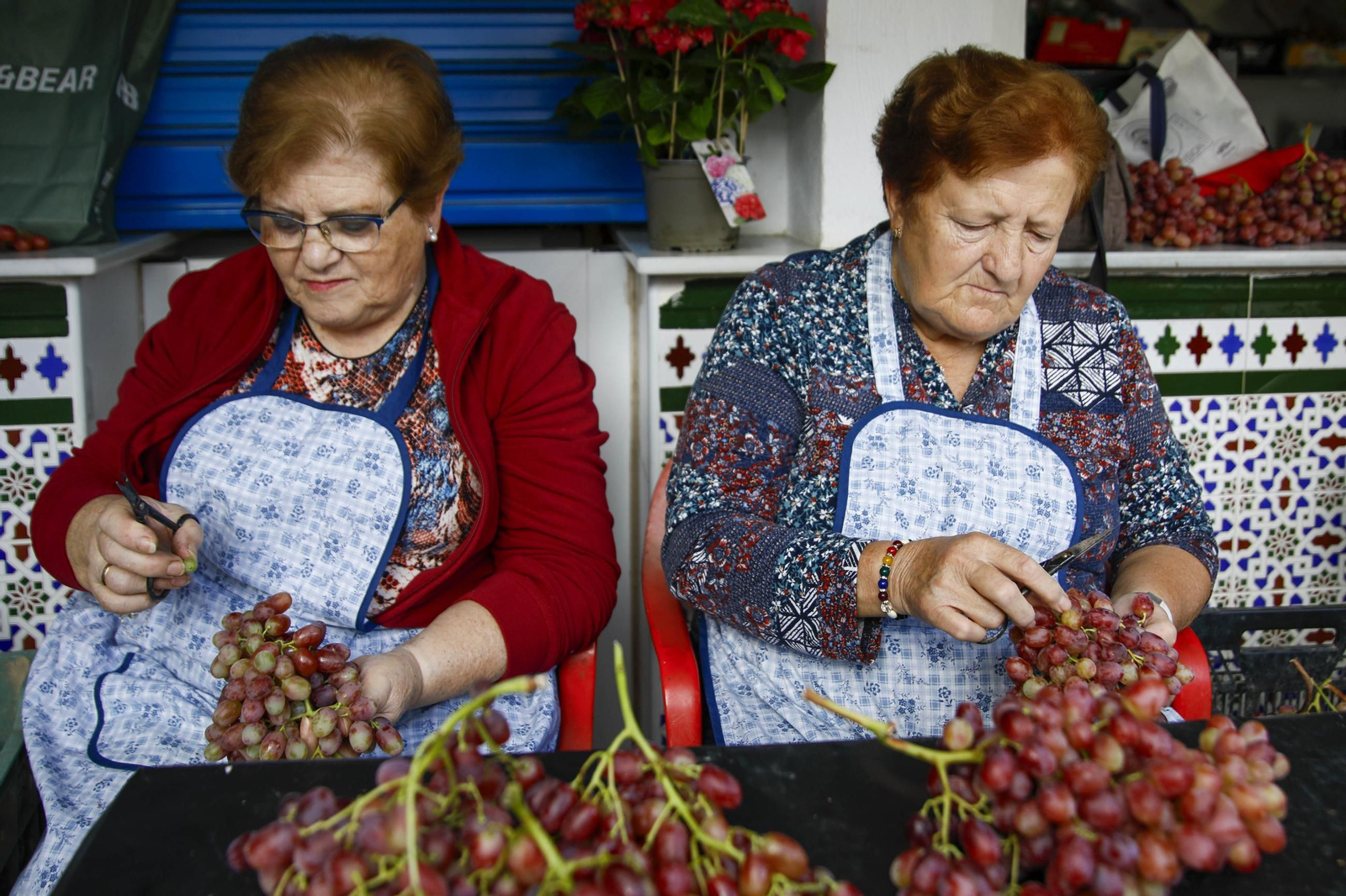 La tradicional faena de la uva de Canjayar, en imágenes