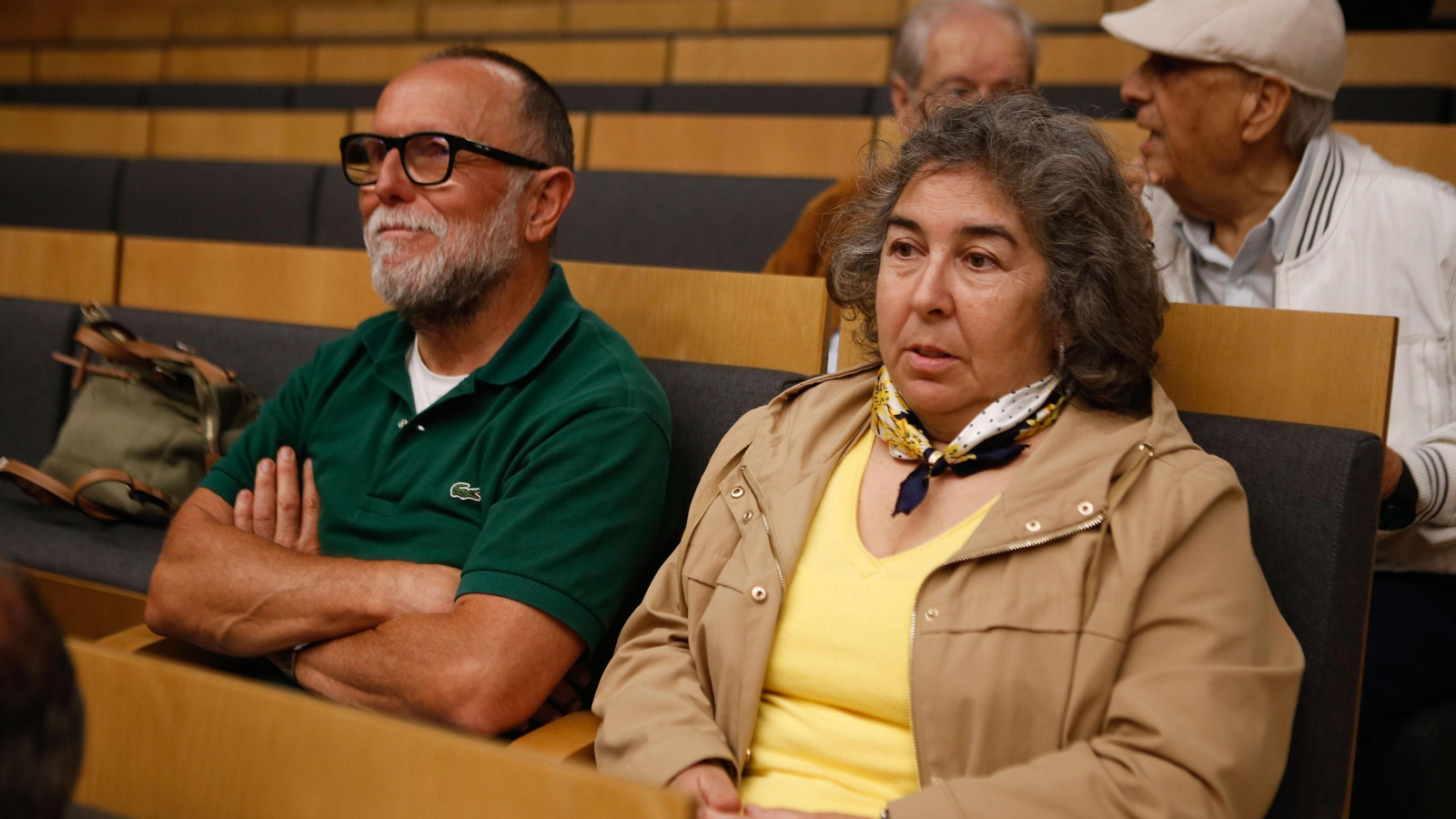 Fotos de la exposición y conferencia sobre el movimiento obrero en el Campo de Gibraltar