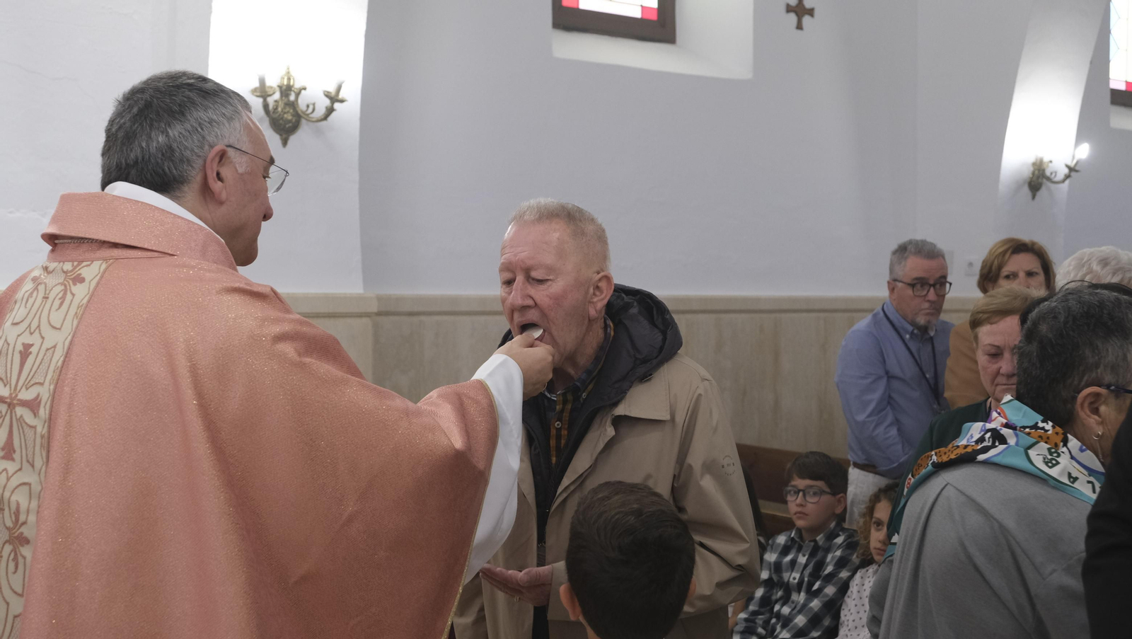 Imágenes de la bendición de la Borriquita de El Alquián, por el Obispo de Almería