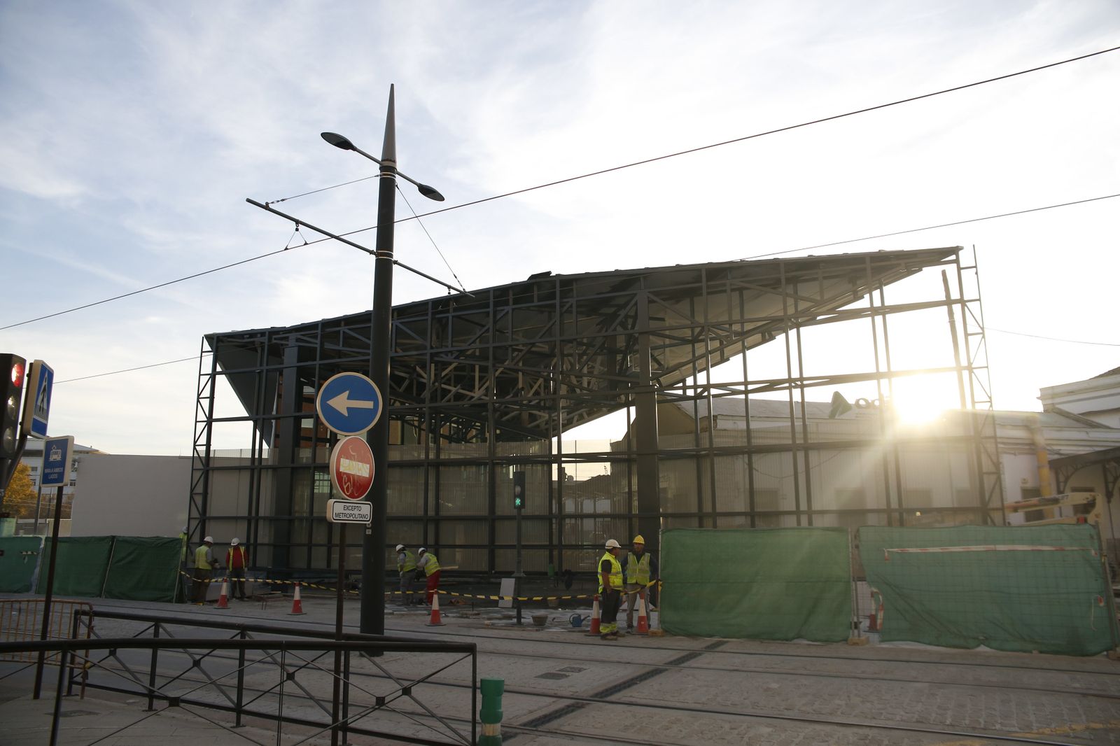 Las imágenes de las obras del AVE