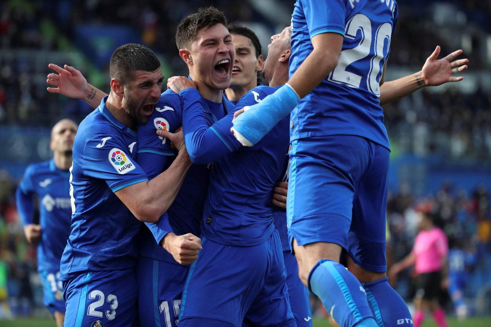 Las imágenes del Getafe-Cádiz CF