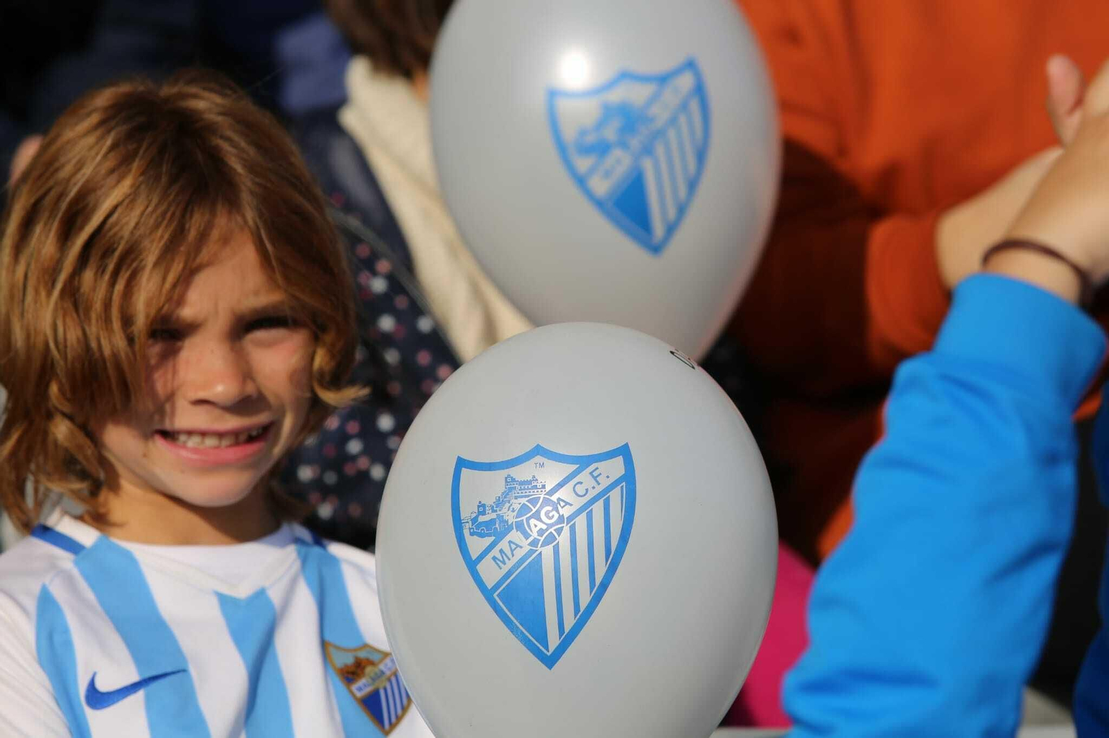 Las fotos del entrenamiento del Málaga a puerta abierta Las fotos del entrenamiento del Málaga a puerta abierta