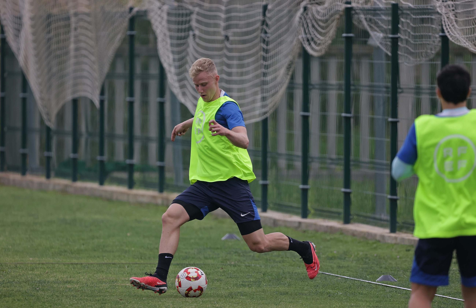 Fotos del entrenamiento del Algeciras CF en La Menacha