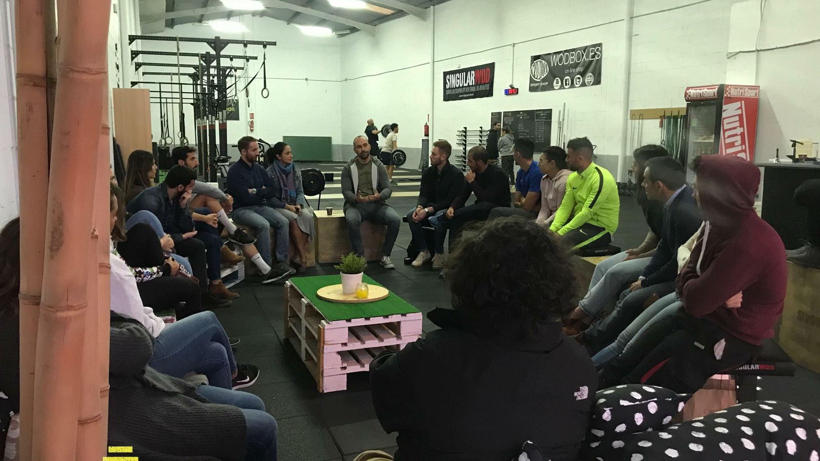 En Randori Box Guadalmar realizan charlas sobre diferentes cuestiones relacionadas con la vida sana.