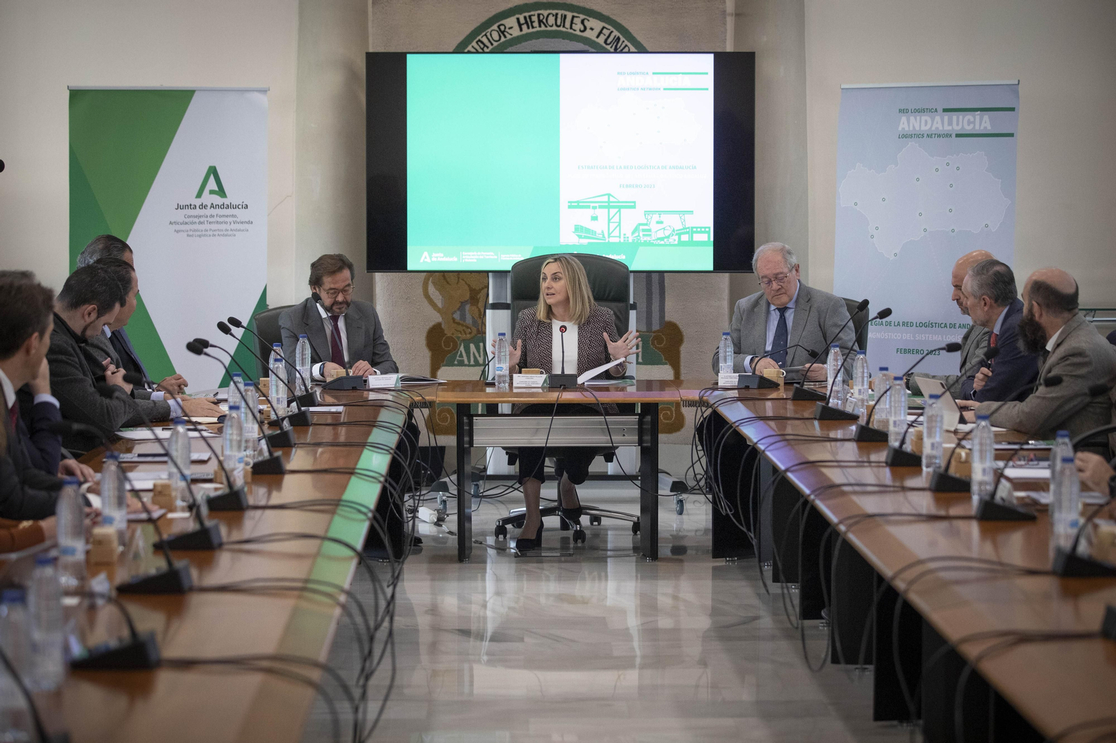 Marifrán Carazo preside la reunión