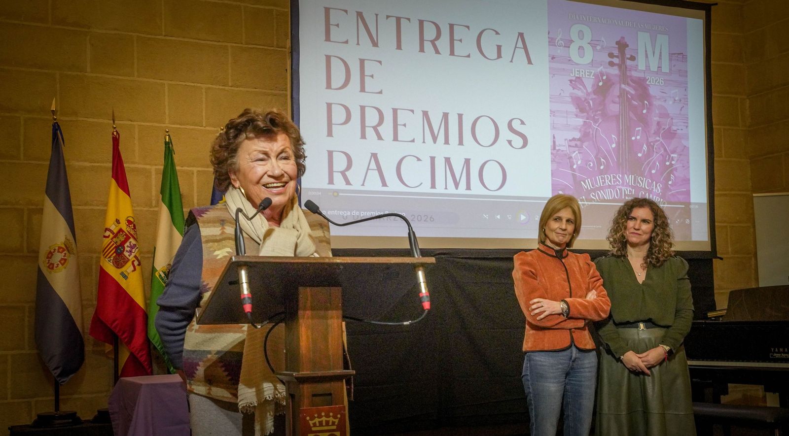 Imágenes de la entrega de los Premios Racimo en Jerez
