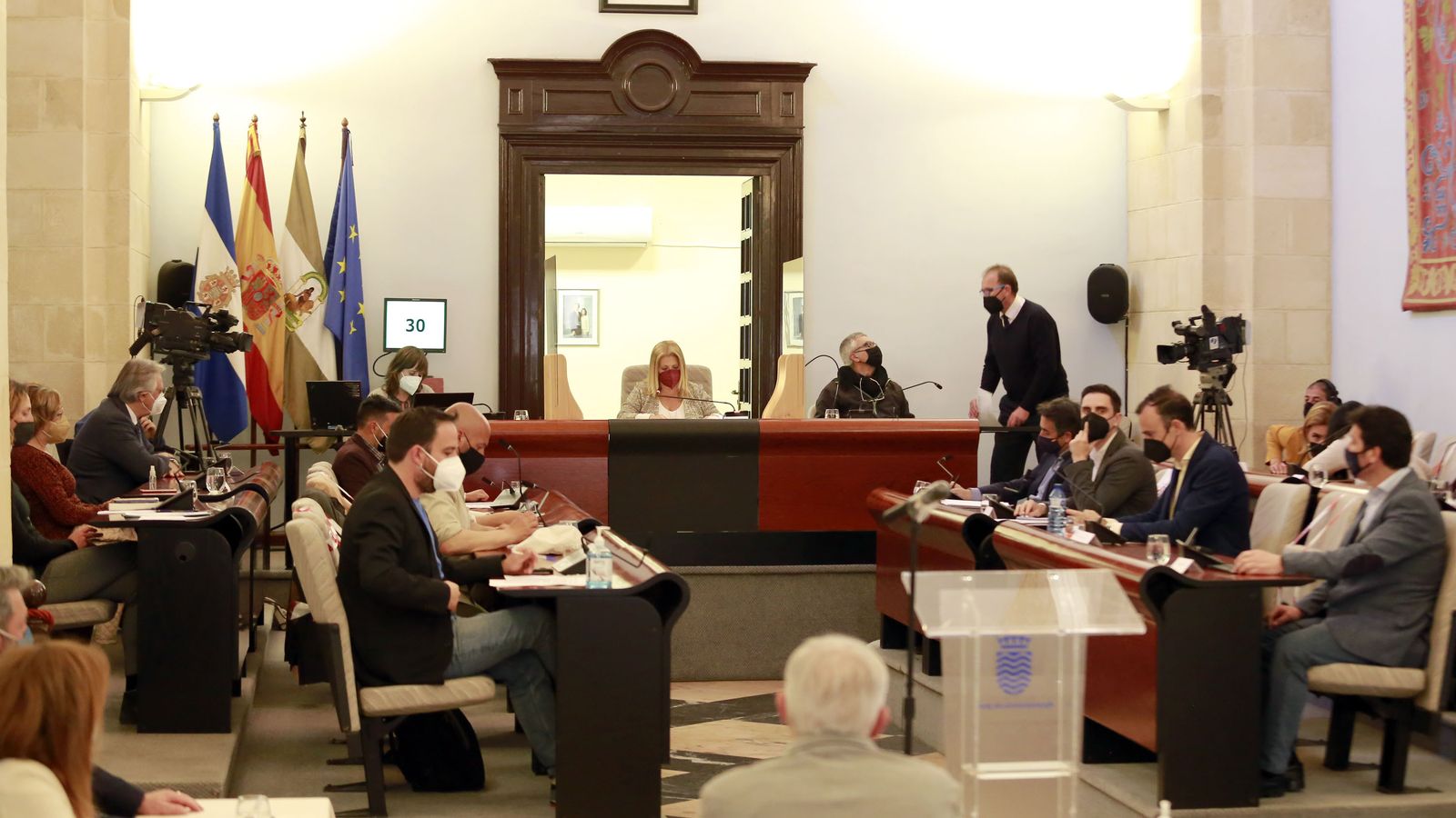 Un instante del debate sobre el estado de la ciudad celebrado el pasado año.