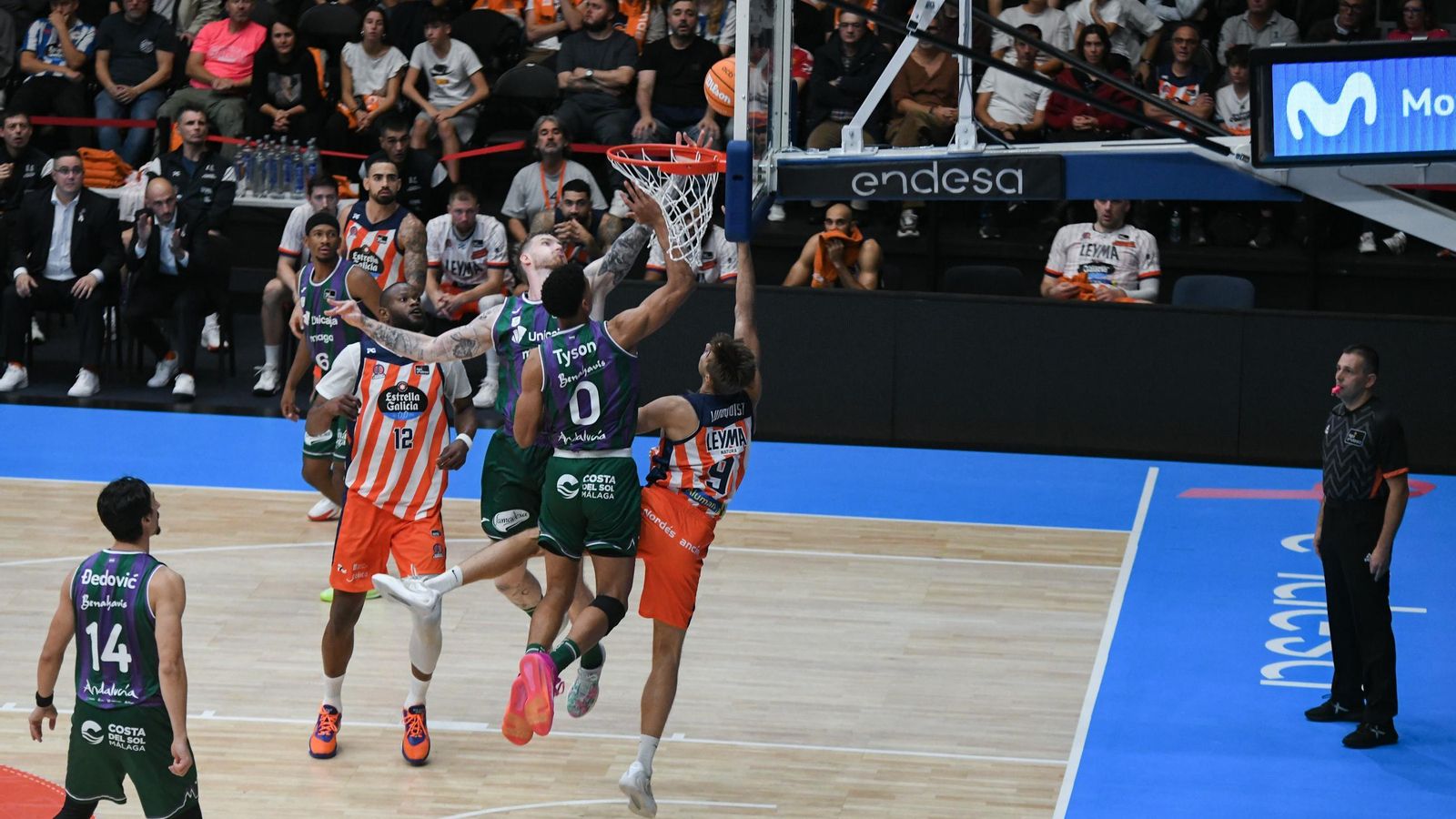 El Leyma Coruña-Unicaja, en fotos