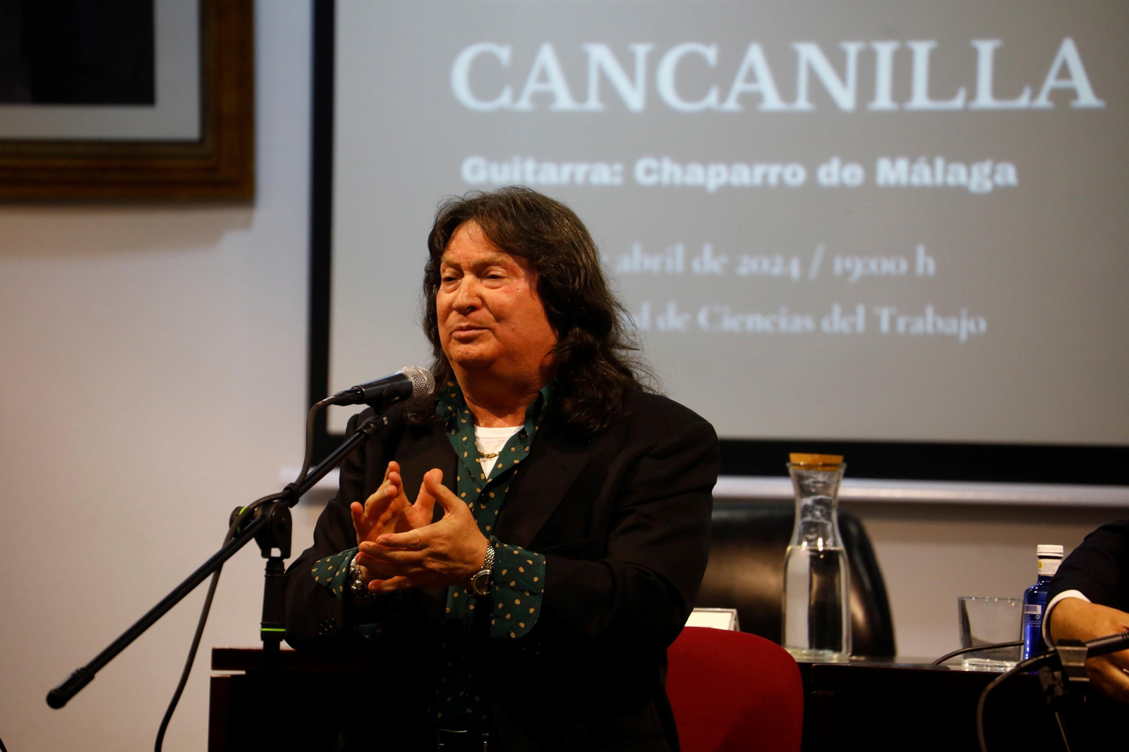 Cancanilla y Chaparro de Málaga protagonizan el acto de clausura de la Cátedra de Flamencología