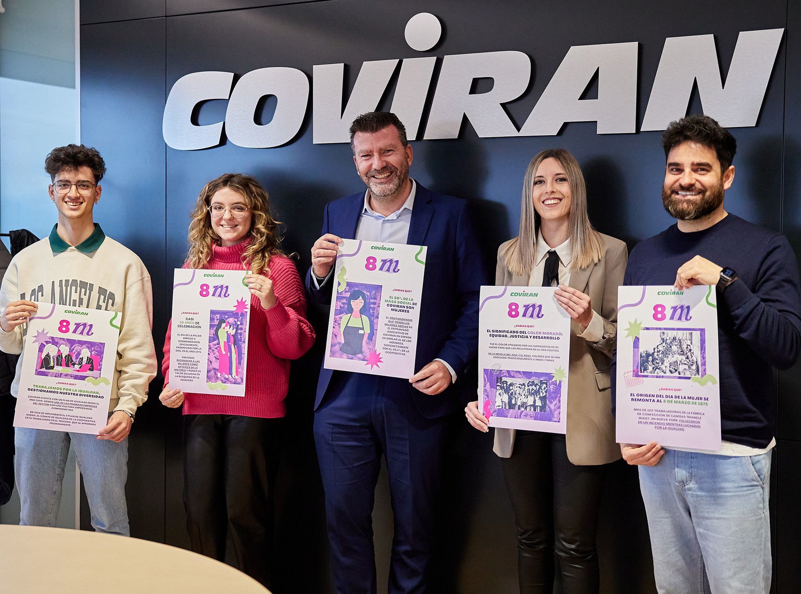Esteban Gutiérrez , director general de Covirán celebra el Día de la Mujer 2024