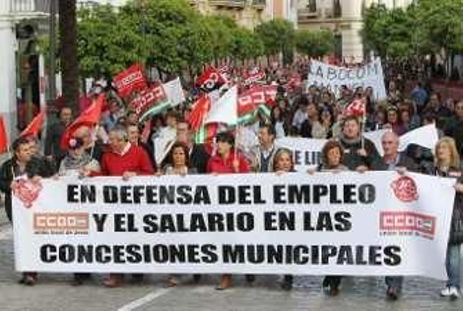 "Señores, queremos cobrar"