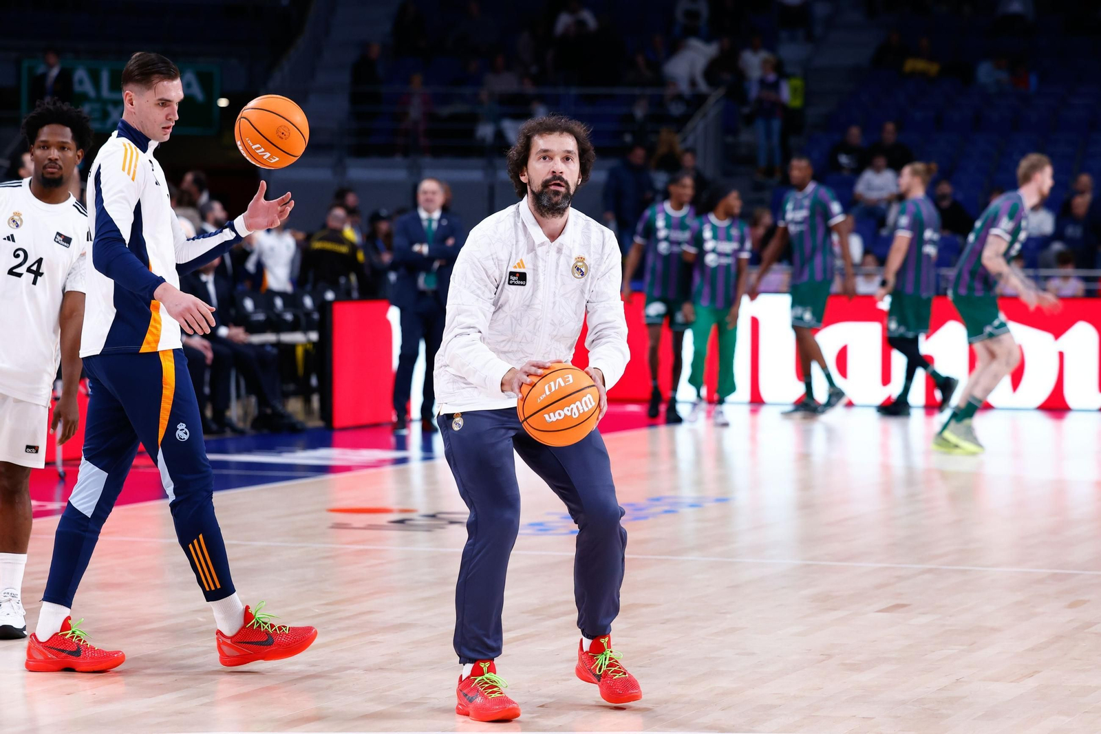 El Real Madrid-Unicaja, en fotos
