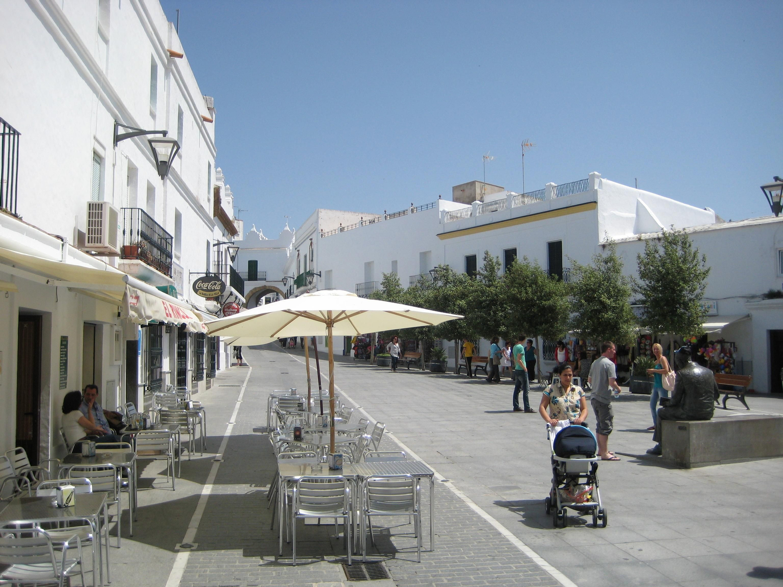 Plaza de España de Conil de la Frontera
