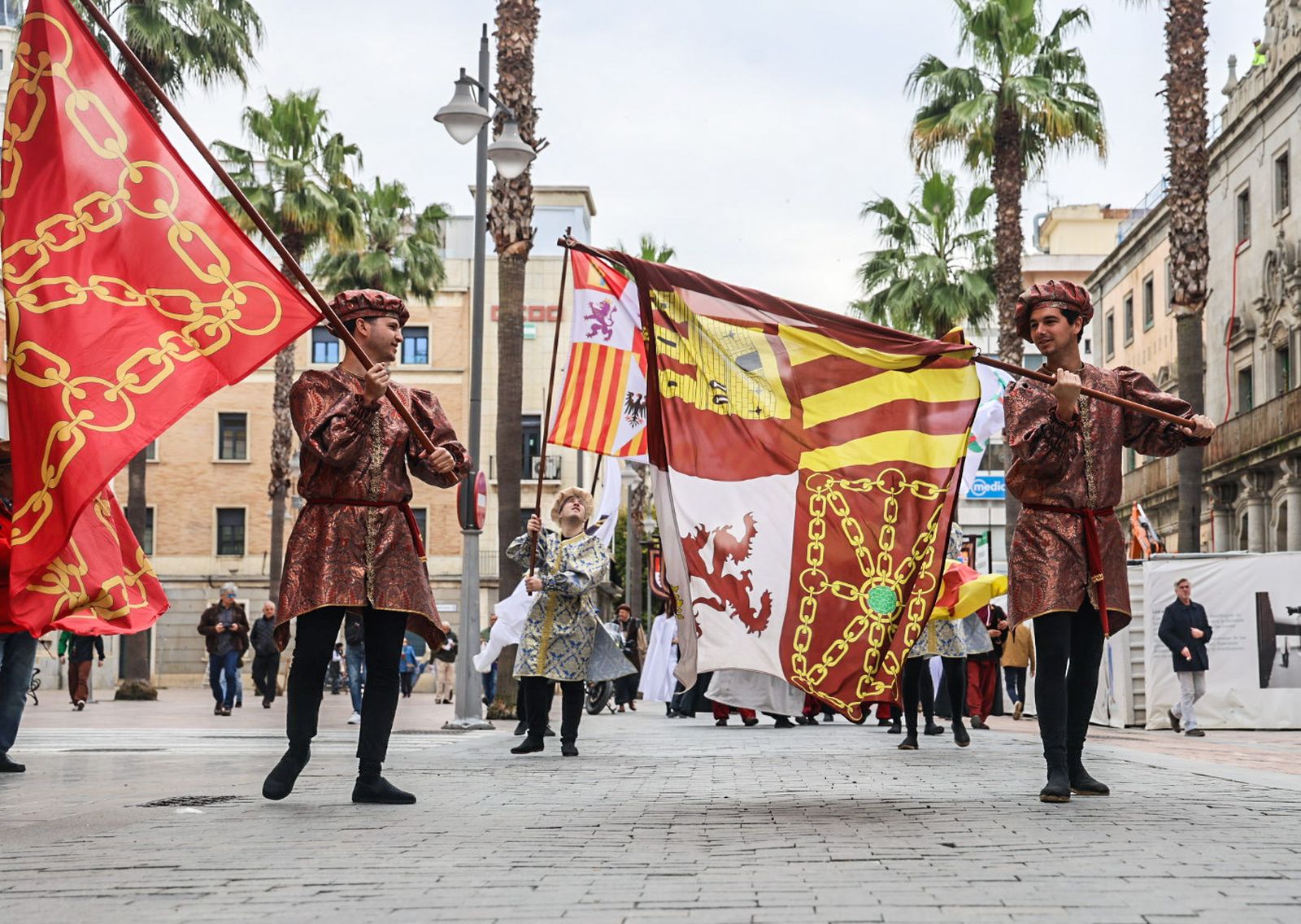 Fotografías de la presentación de la XXIV Feria Medieval del Descubrimiento de Palos de la Frontera