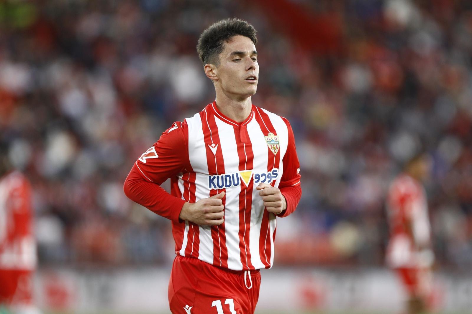 El partido U.D. Almería-Cádiz C.F. en imágenes