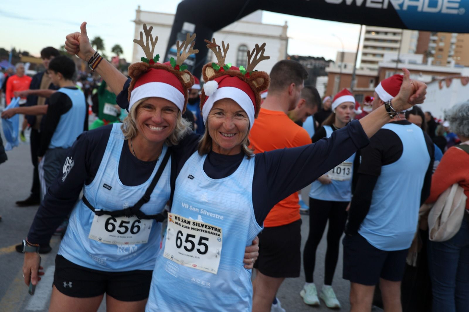 Las fotos de la San Silvestre del Real Club Mediterráneo en Málaga