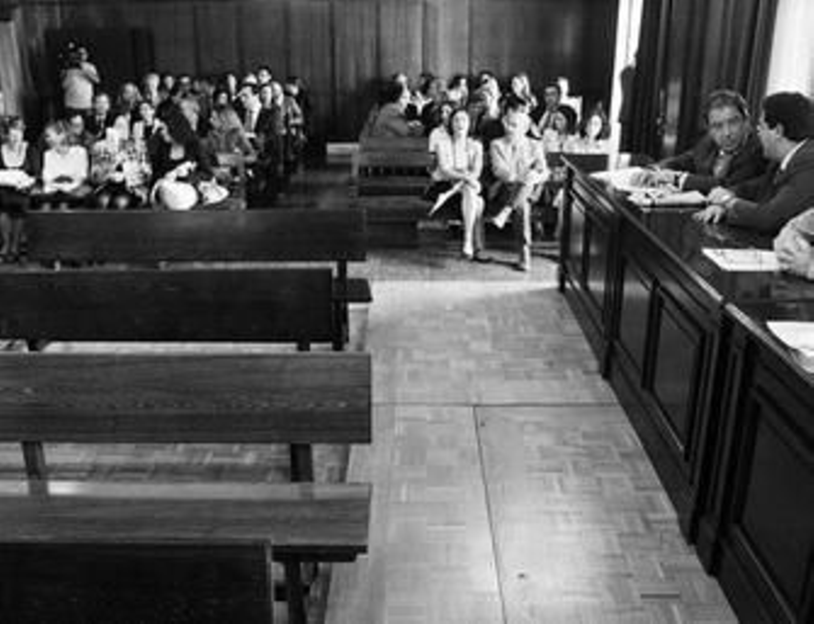 Junta general de jueces celebrada en octubre pasado, coincidiendo con el paro de los secretarios.