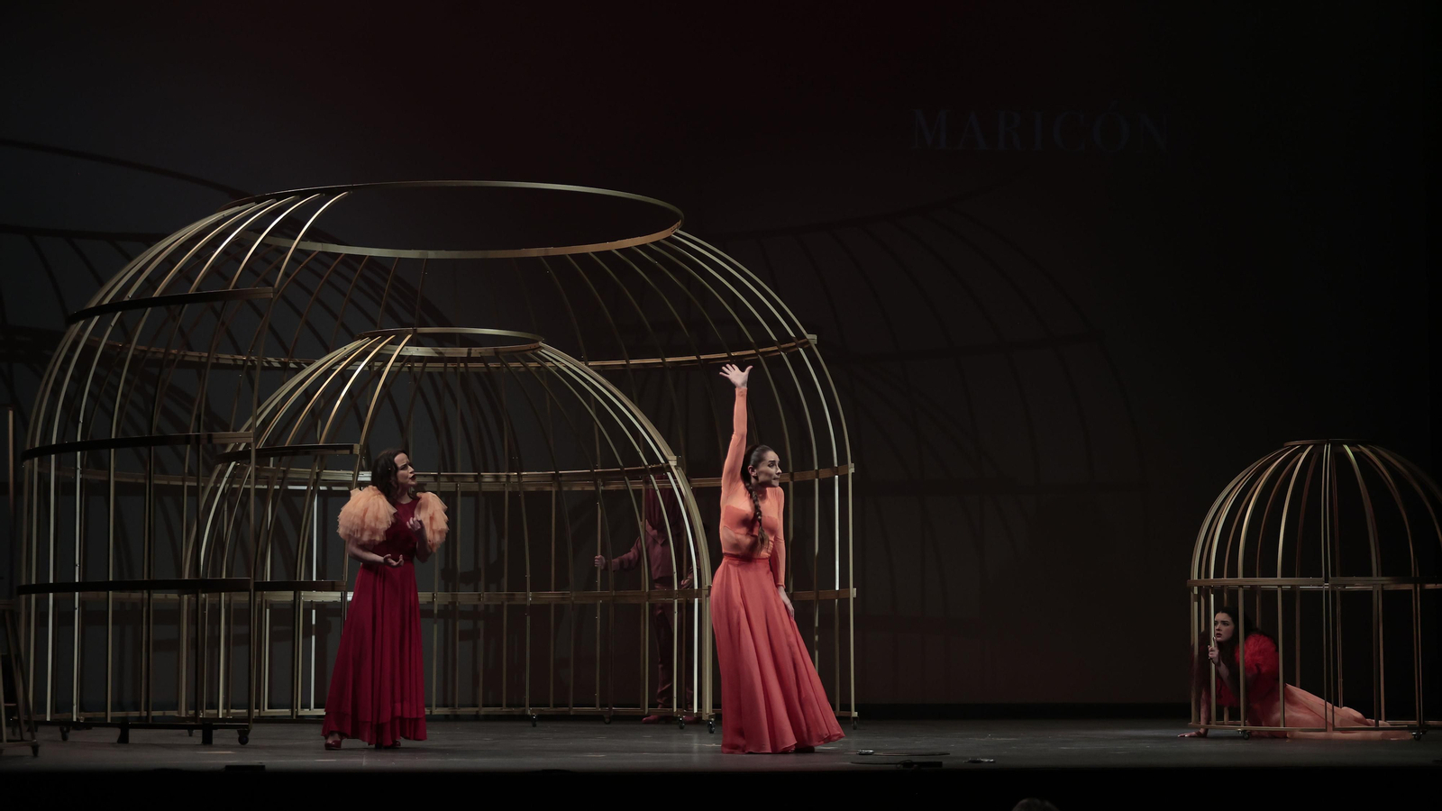 Las imágenes de la ópera "La Mujer Tigre"