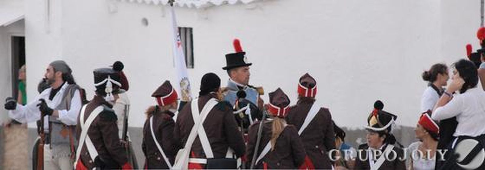 Recreación de la batalla del Portazgo.

Foto: Rioja
