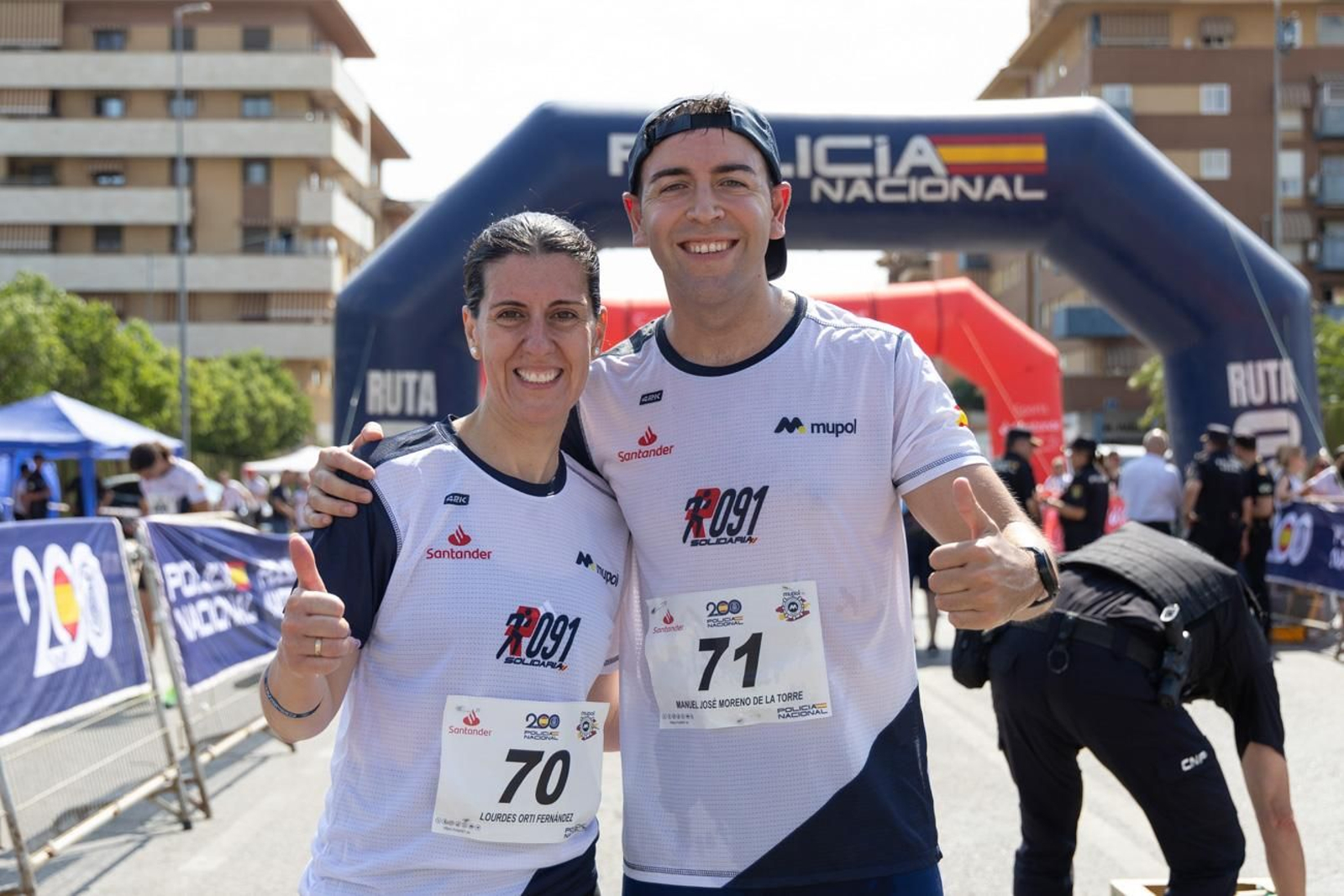 La quinta edición de la Carrera Solidaria Jaén Ruta 091 (II)