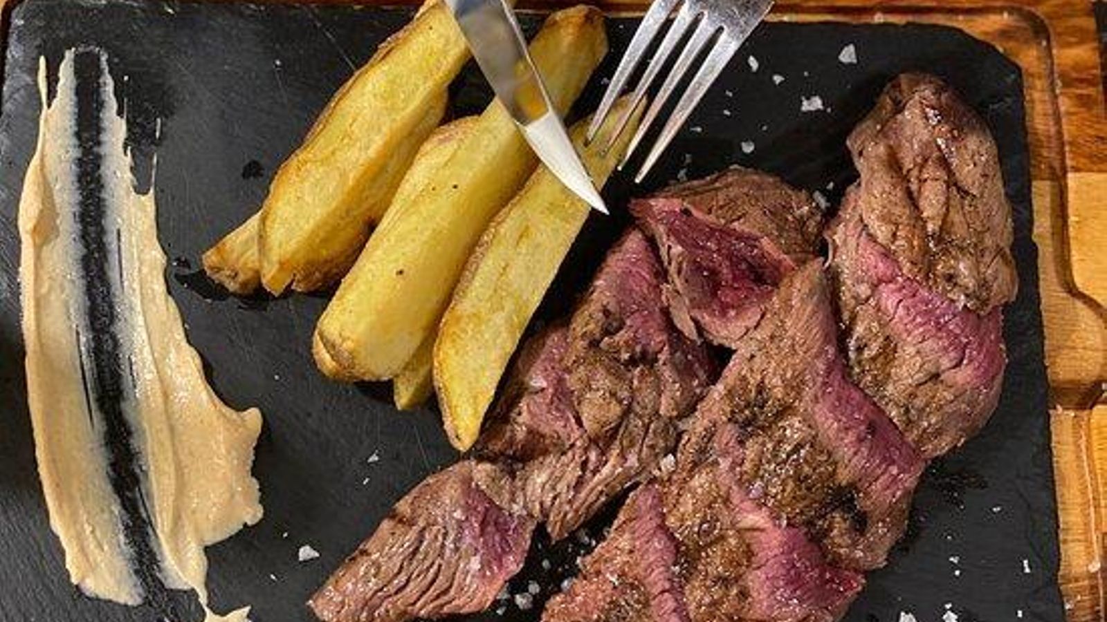 Una generosa tapa en EntreBrasas