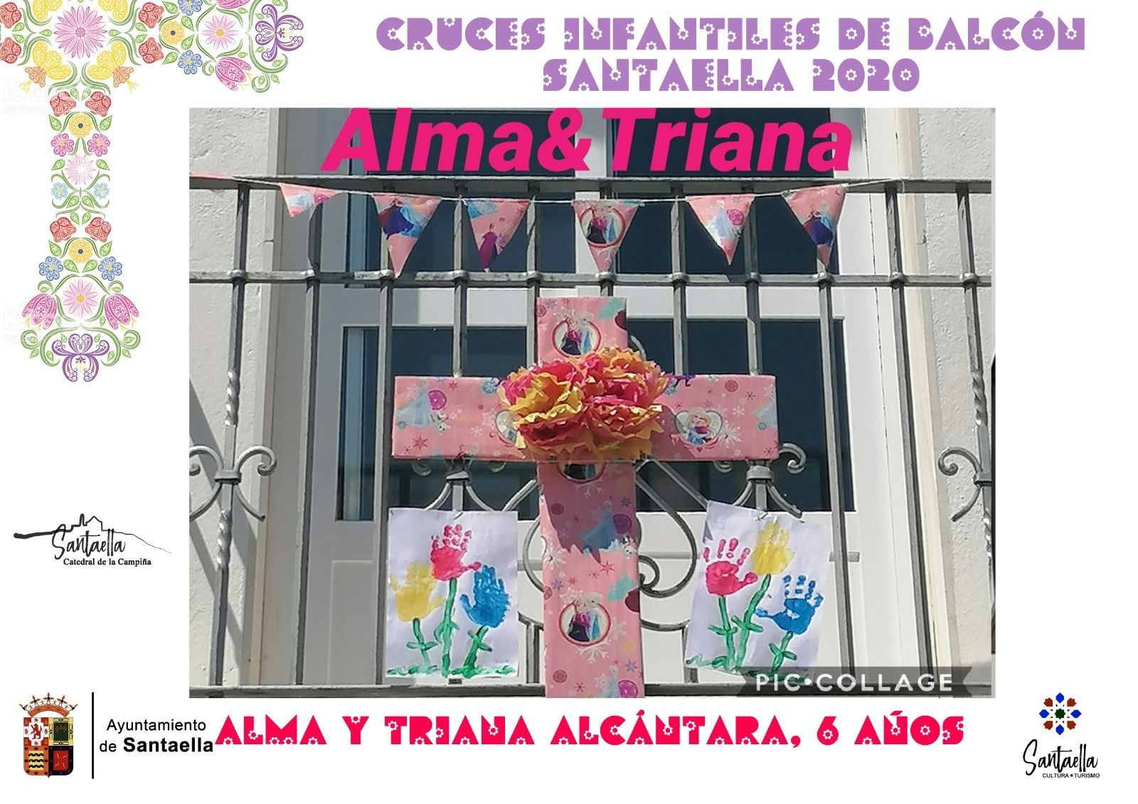 Así son las Cruces de Mayo de los niños de Santaella