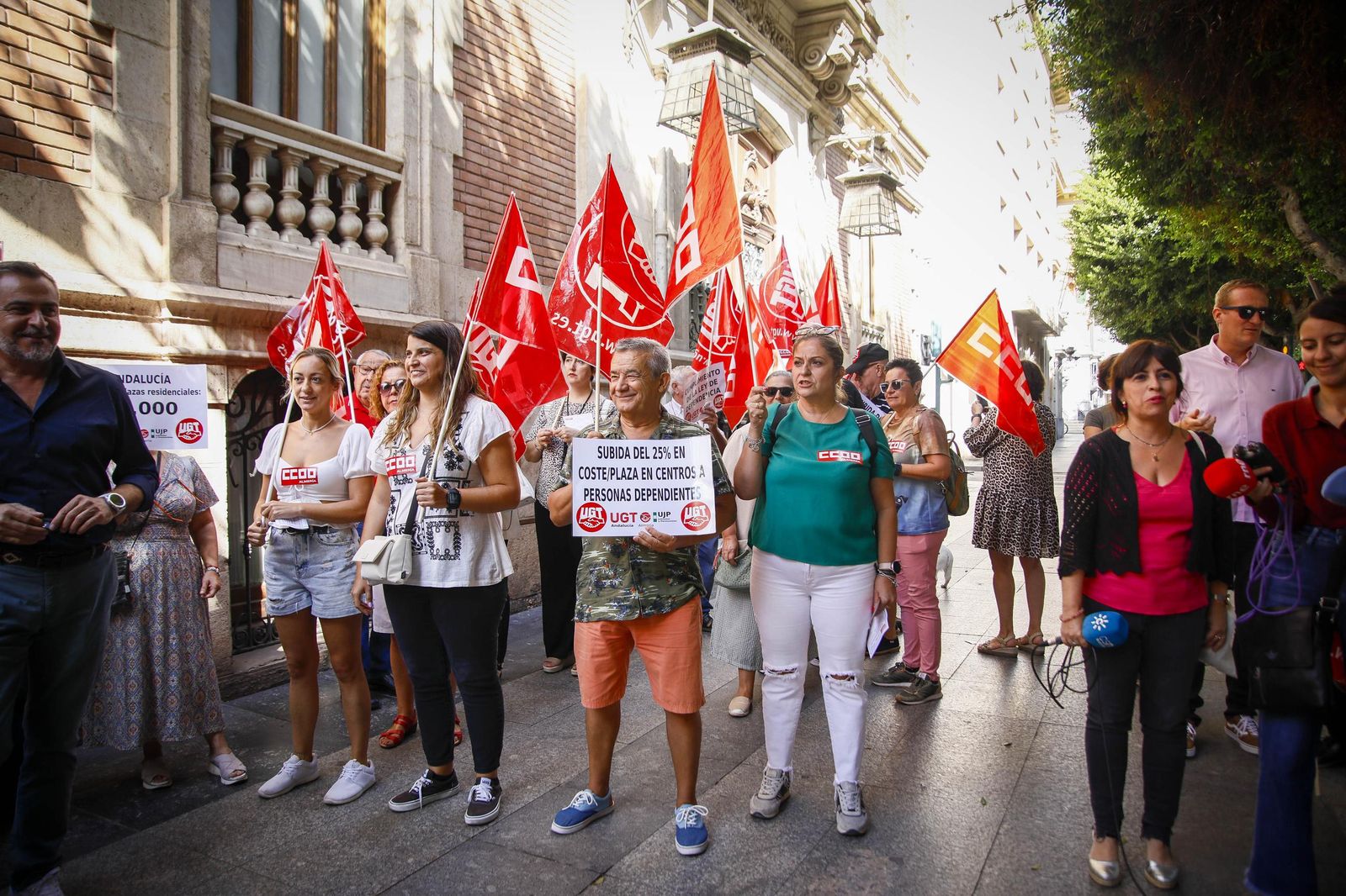 Las imágenes de la manifestación por la "ley de dependencia"