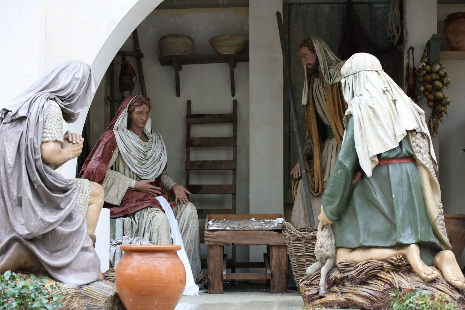 Destrozan el Niño Jesús del Belén Monumental de Jerez Destrozan el Niño Jesús del Belén Monumental de Jerez